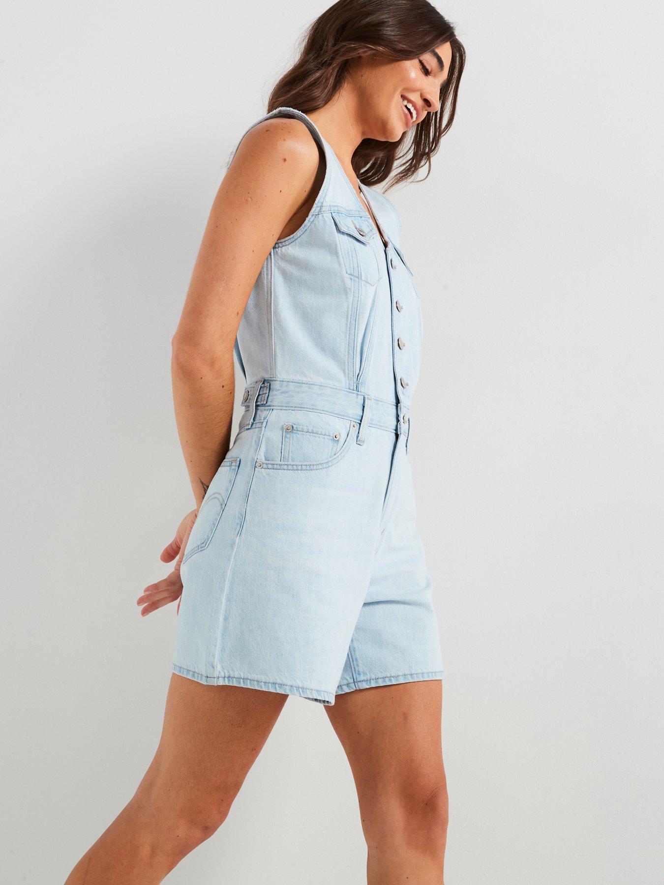 Image 3 of 6 of Levi's Vest Romper - Rom Com