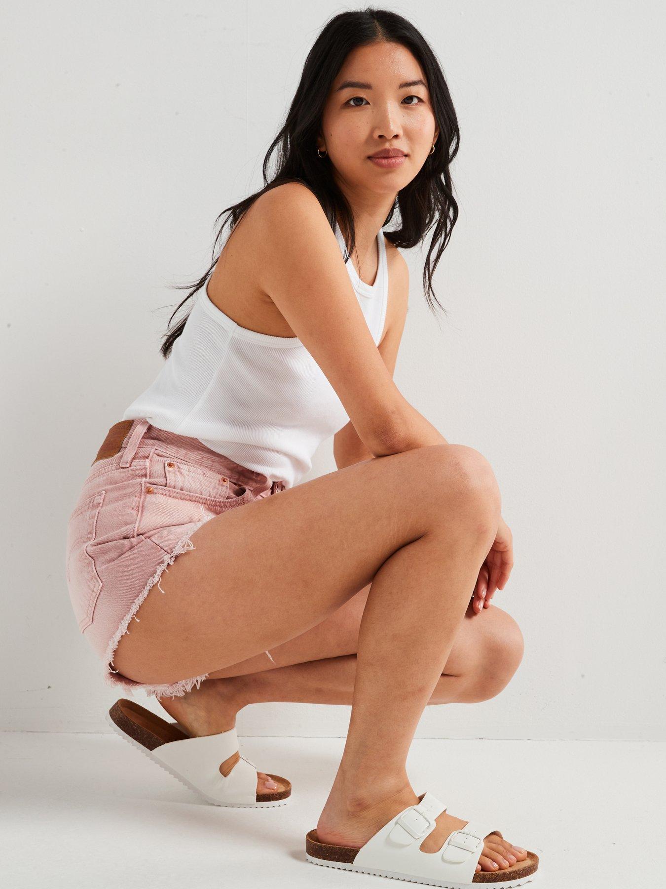 Image 5 of 6 of Levi's 501&reg; Original Shorts - Scraped Pale Mauve Short