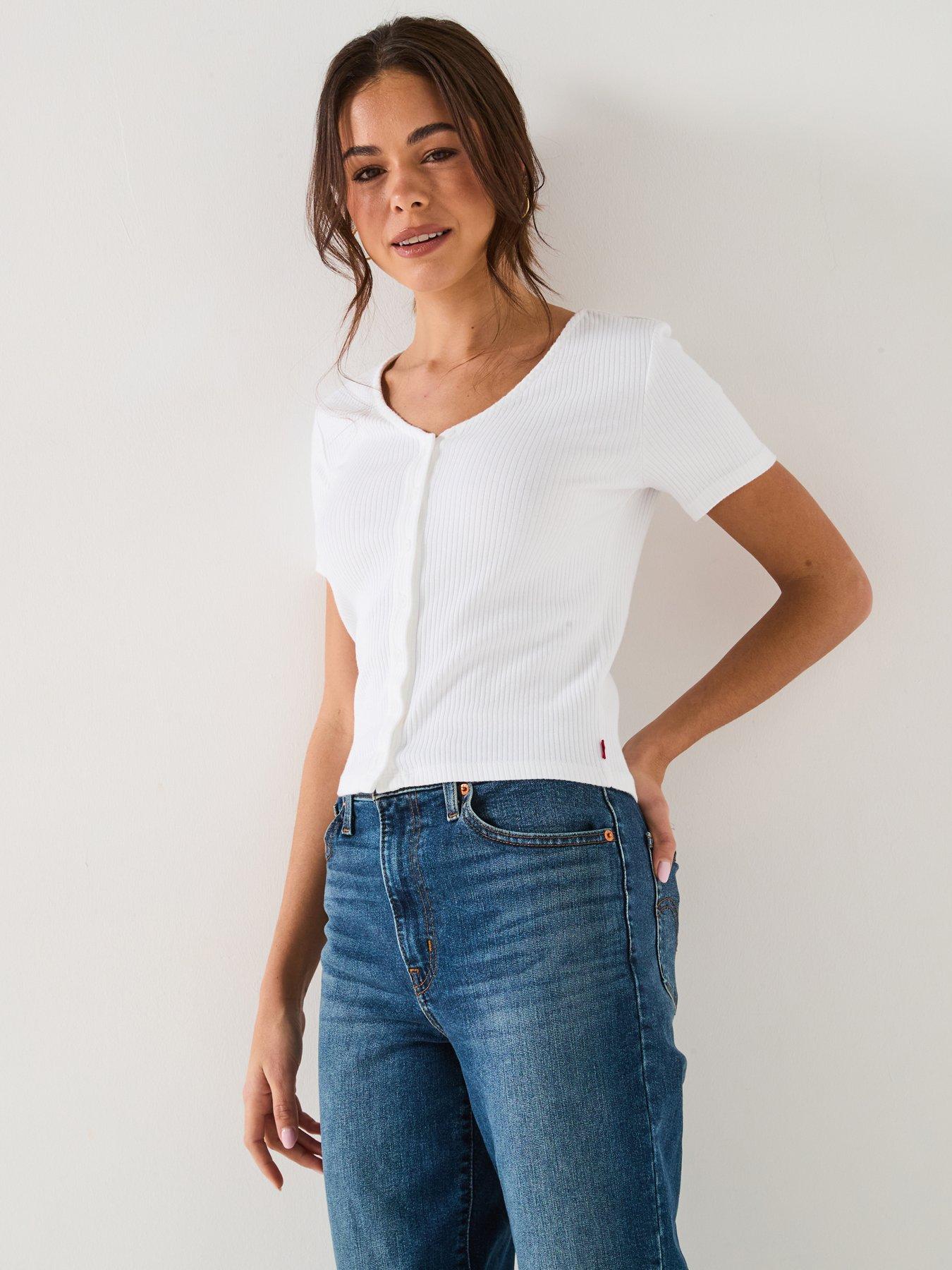 Levi'S Muse Short Sleeve Tee - White