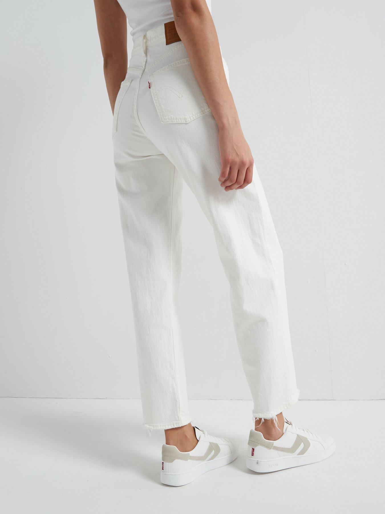 Image 2 of 5 of Levi's Ribcage Straight Ankle Jeans - Cloud Over