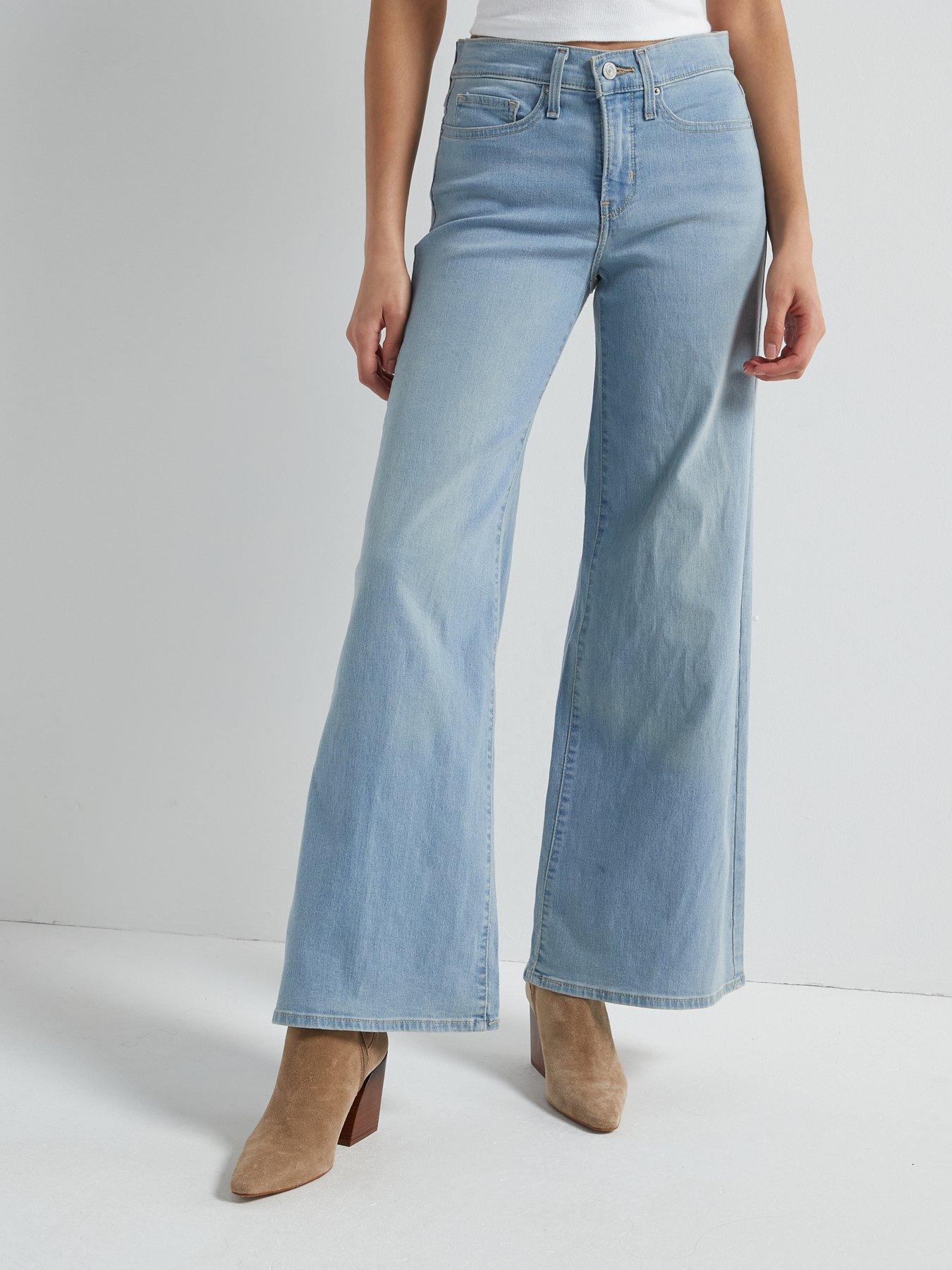 undefined 318™ Shaping Wide Leg Jeans - Tall Glass Of Water