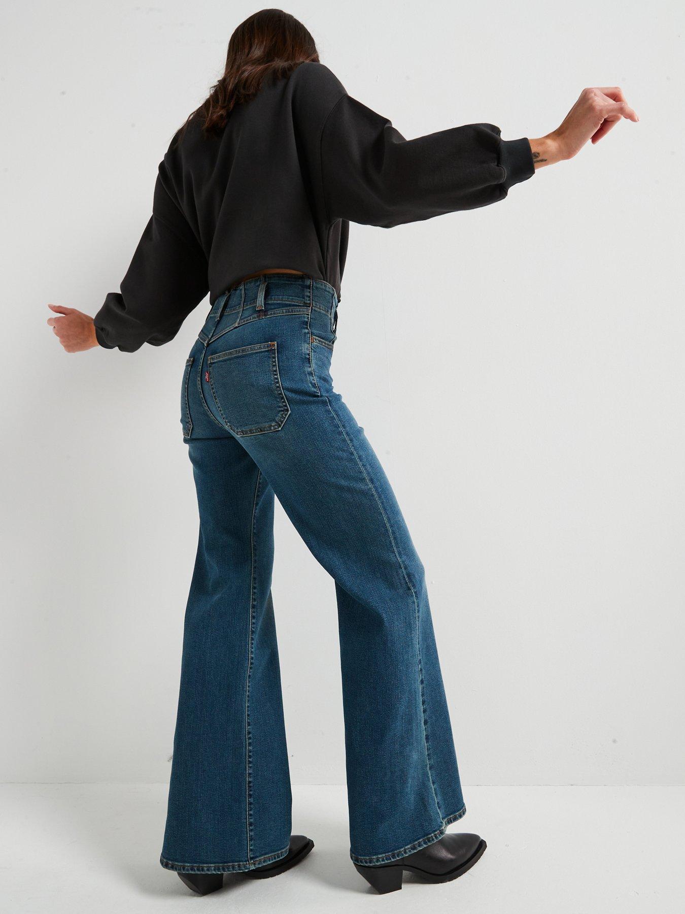 Image 3 of 6 of Levi's Ribcage Bells Corset - Blue