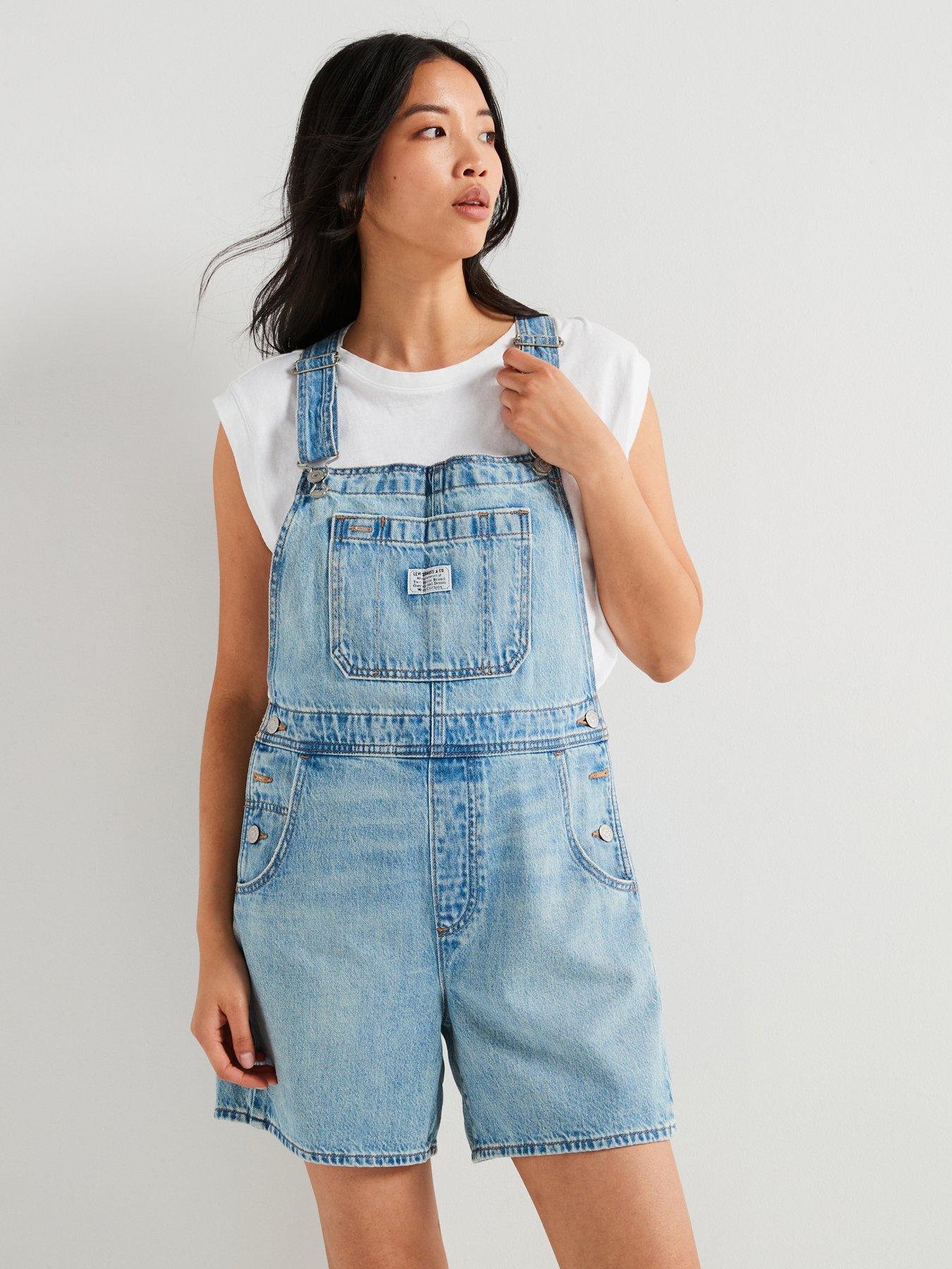 Levi's Utility Shortalls - Summer Job - Blue