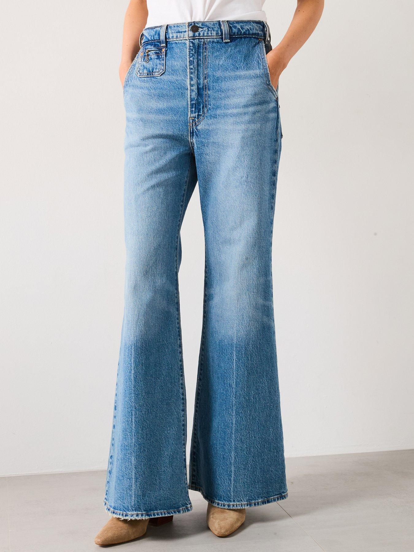 Levi's Ribcage Bell Jeans Next Saturday Blue Very