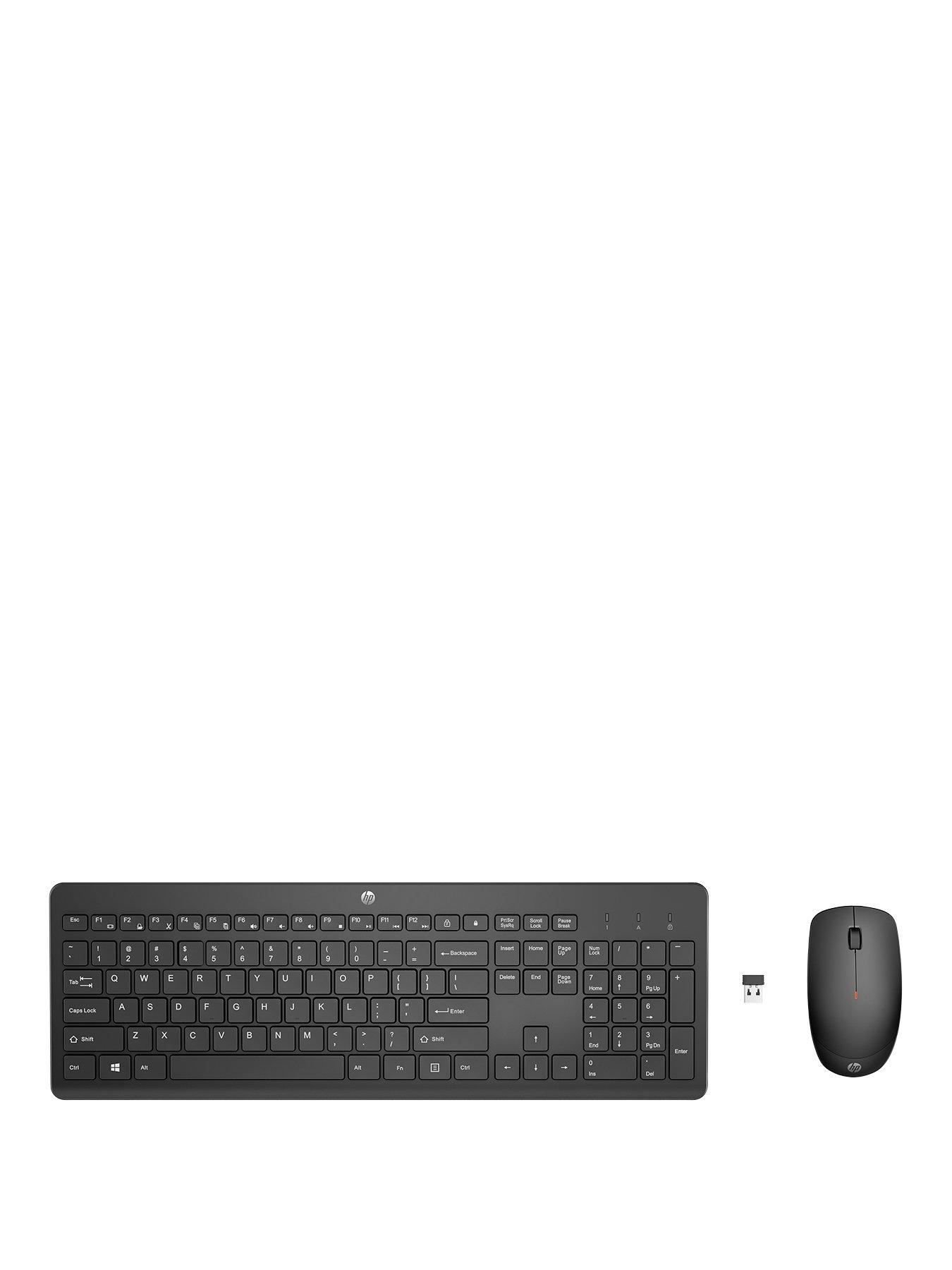 undefined 230 Wireless Keyboard  &  Mouse Combo -  Sleek, Quiet design - Up to 16 Months Battery  - Black