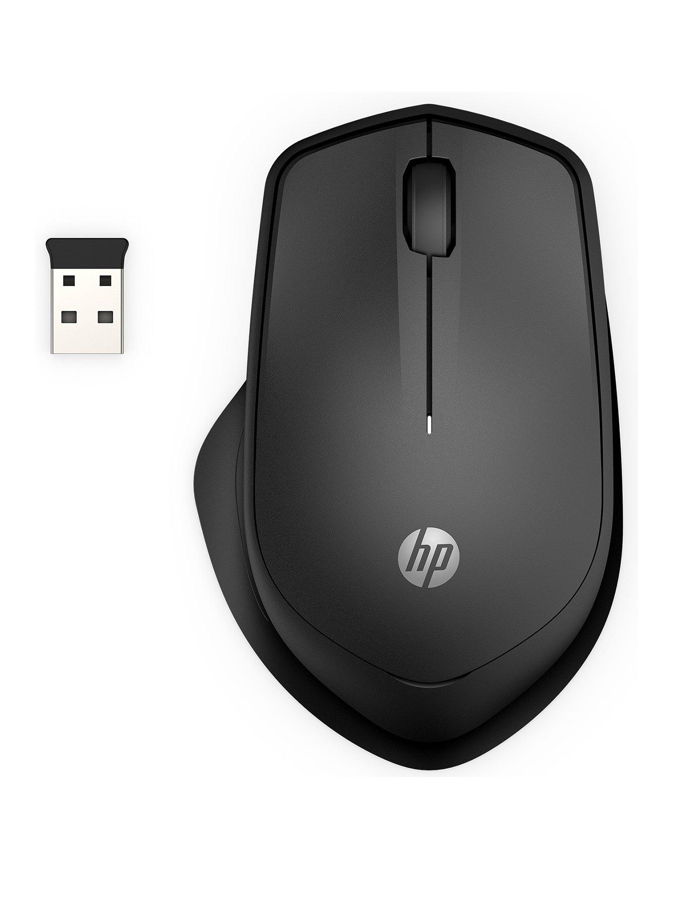 Image of HP 280 Silent PC Wireless Mouse - Comfortable  &  Ergonomic Design - 90% Noise Reduction - Up to 18 Months Battery  -  Black