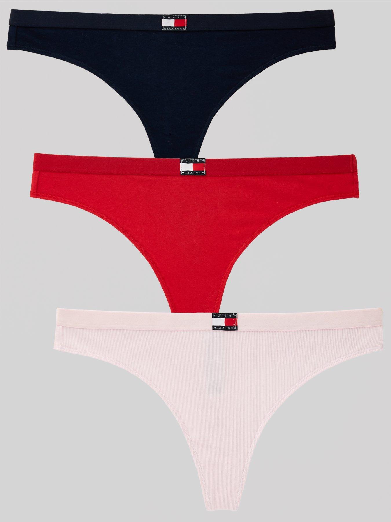 undefined 3 Pack Heritage Thongs - Pink