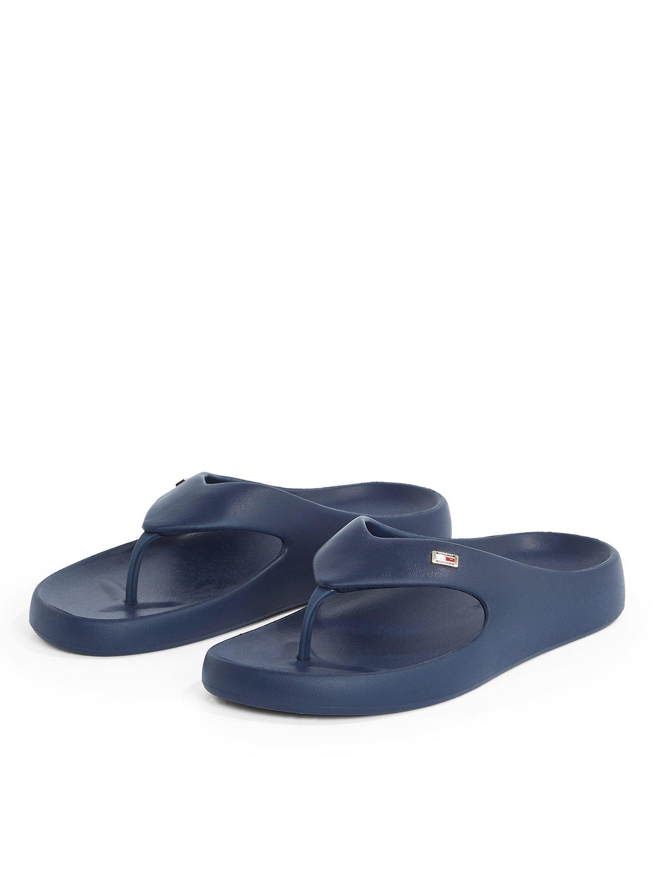 Image 2 of 5 of Tommy Hilfiger Thong Beach Sandals - Navy