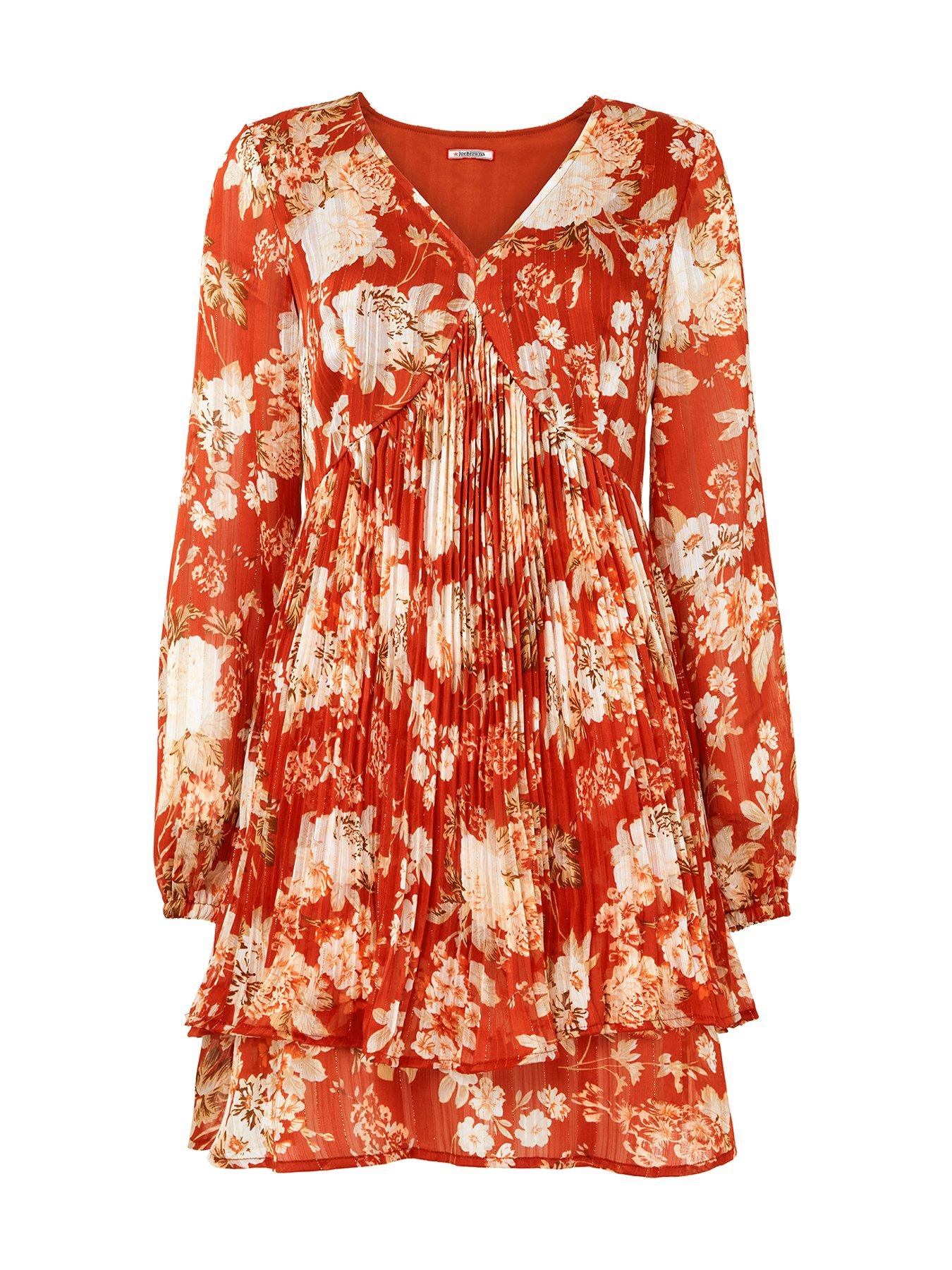 Image 6 of 6 of Joe Browns Perfectly Plisse Tunic  - Burnt Orange