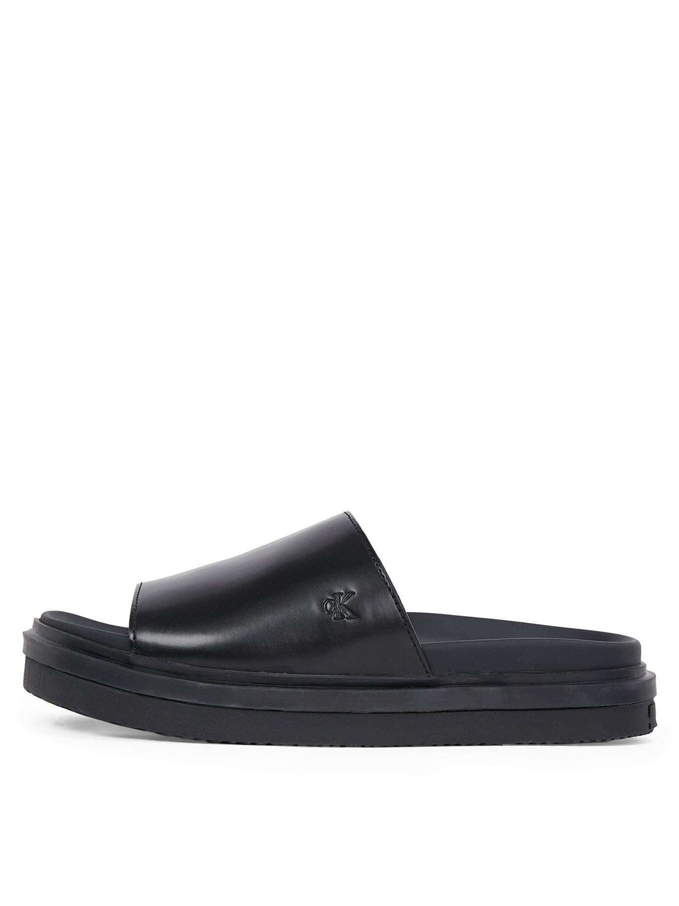 undefined Flat Molded Slide - Black