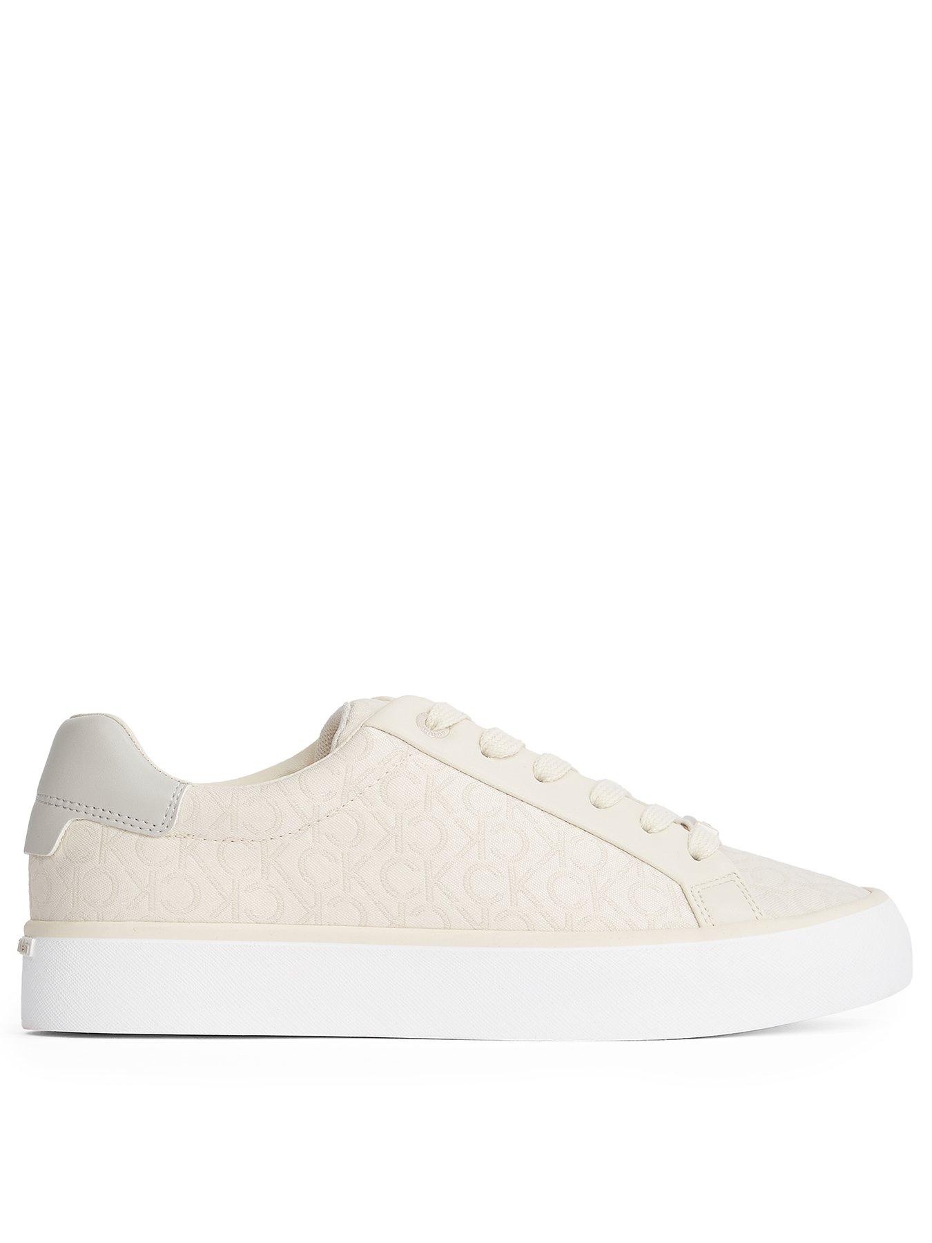 undefined Lace Up Trainer - White