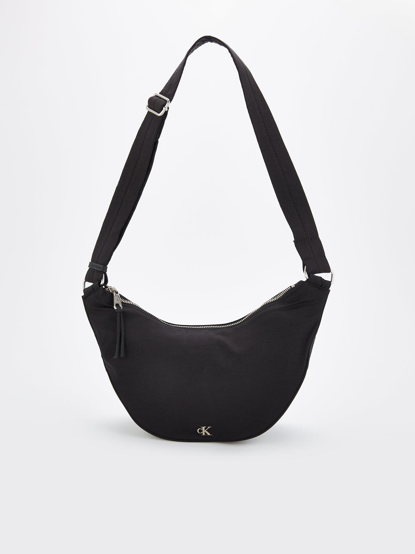 undefined Luna Nylon Sling Bag - Black