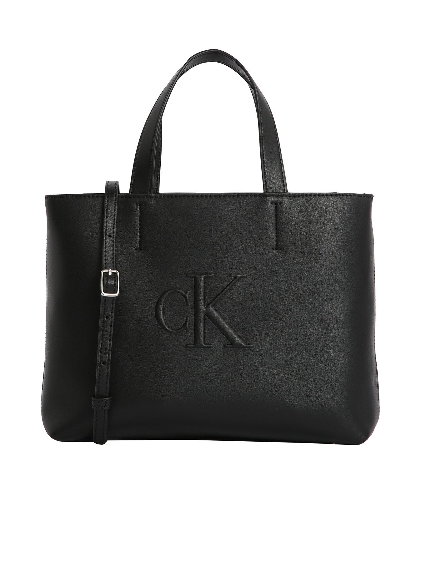 Calvin Klein Jeans Sculpted Mini Tote Bag Black Very