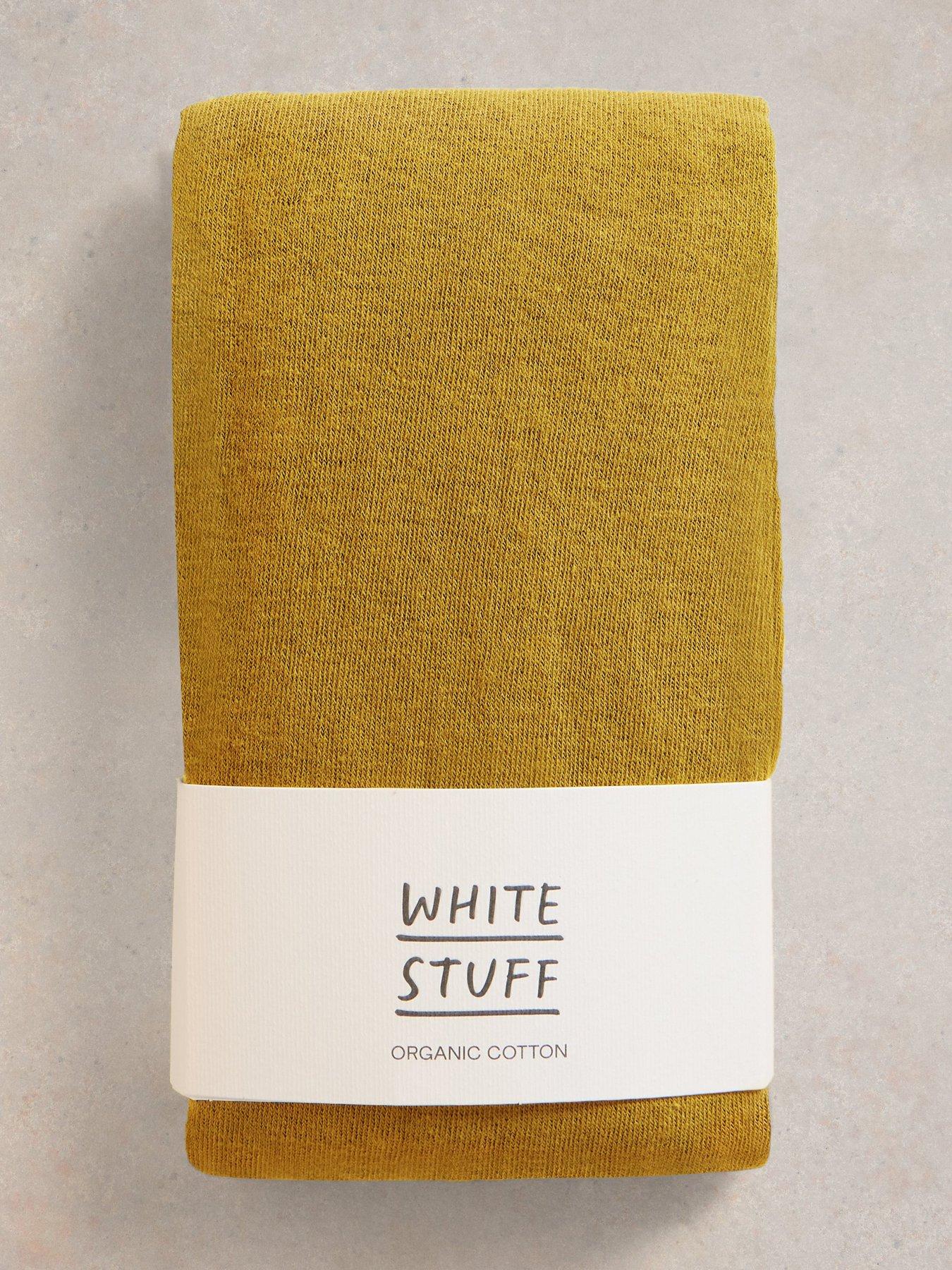 White Stuff Patty Plain Tights - Yellow