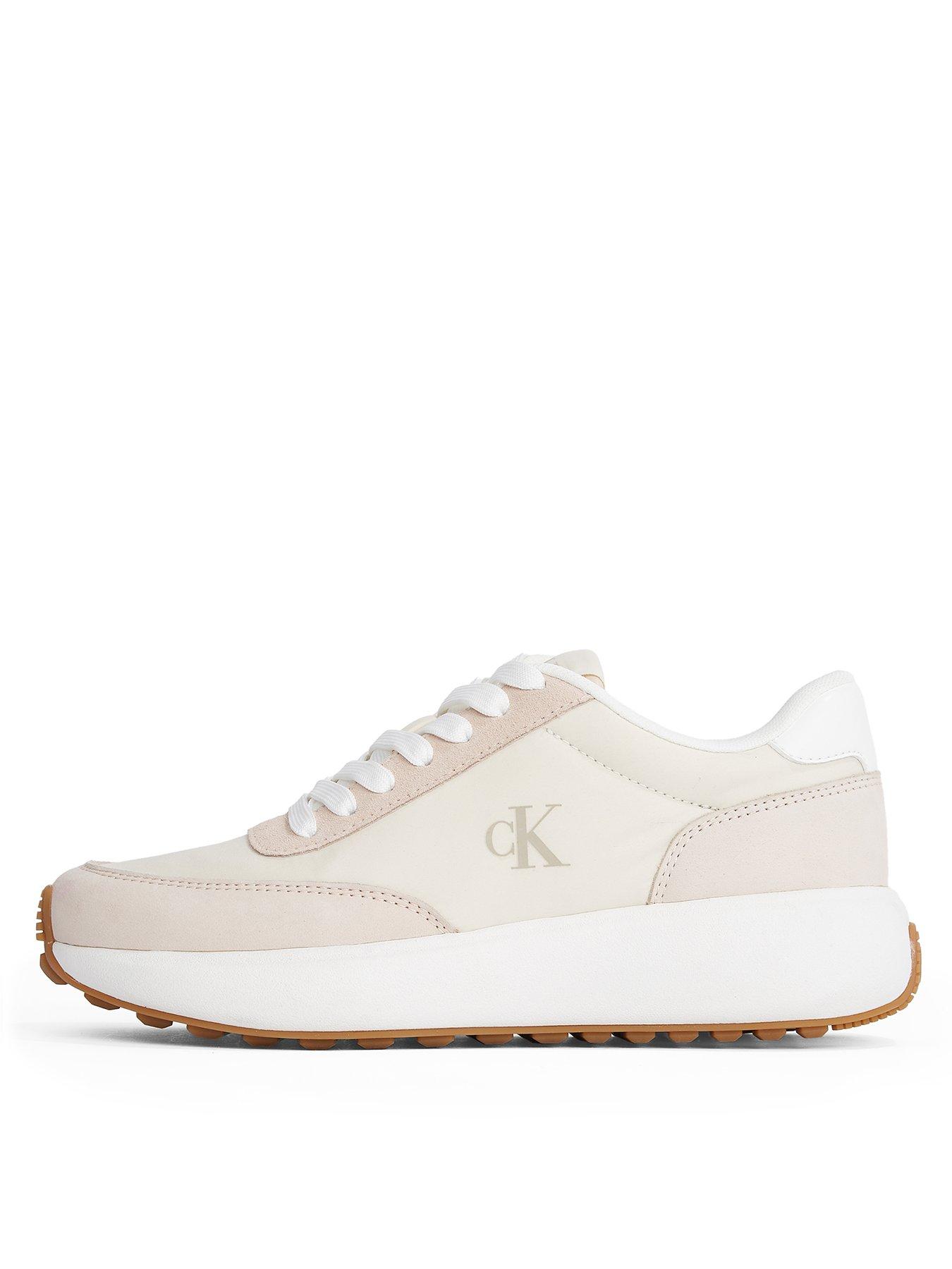 undefined Runner Laceup Trainer - White