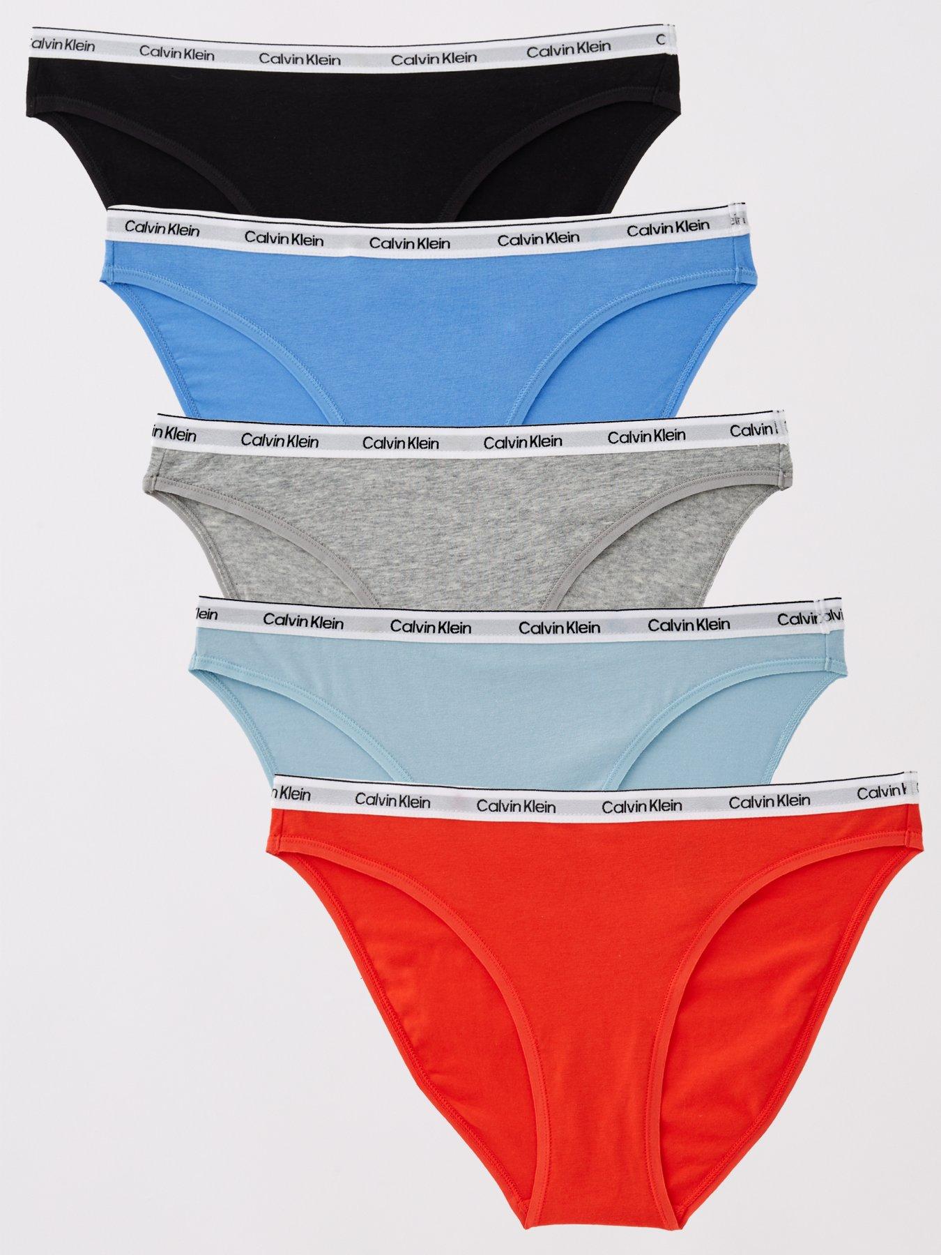 undefined 5 Pack Modern Logo Brief - Black