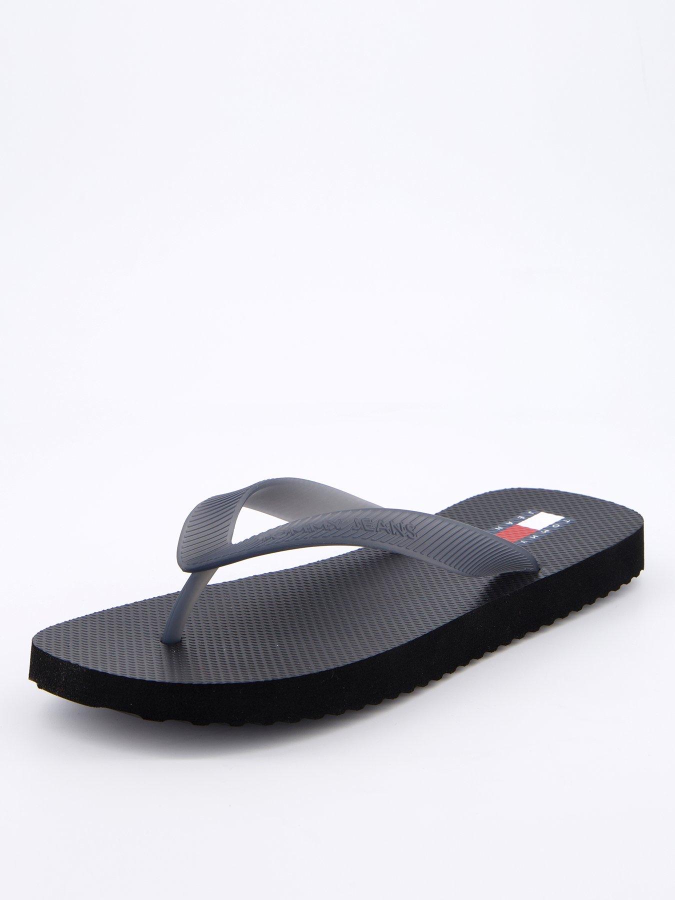 undefined Logo Flip Flop - Black