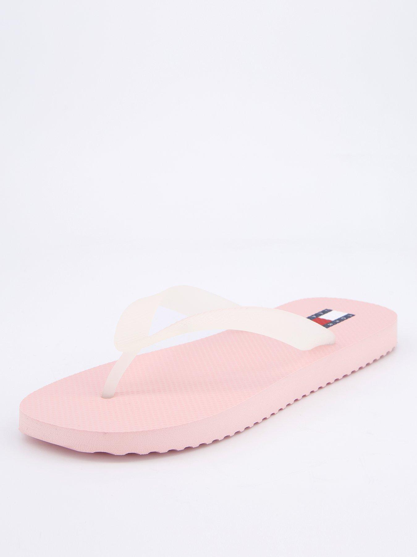 Tommy Jeans Logo Flip Flop - Pink