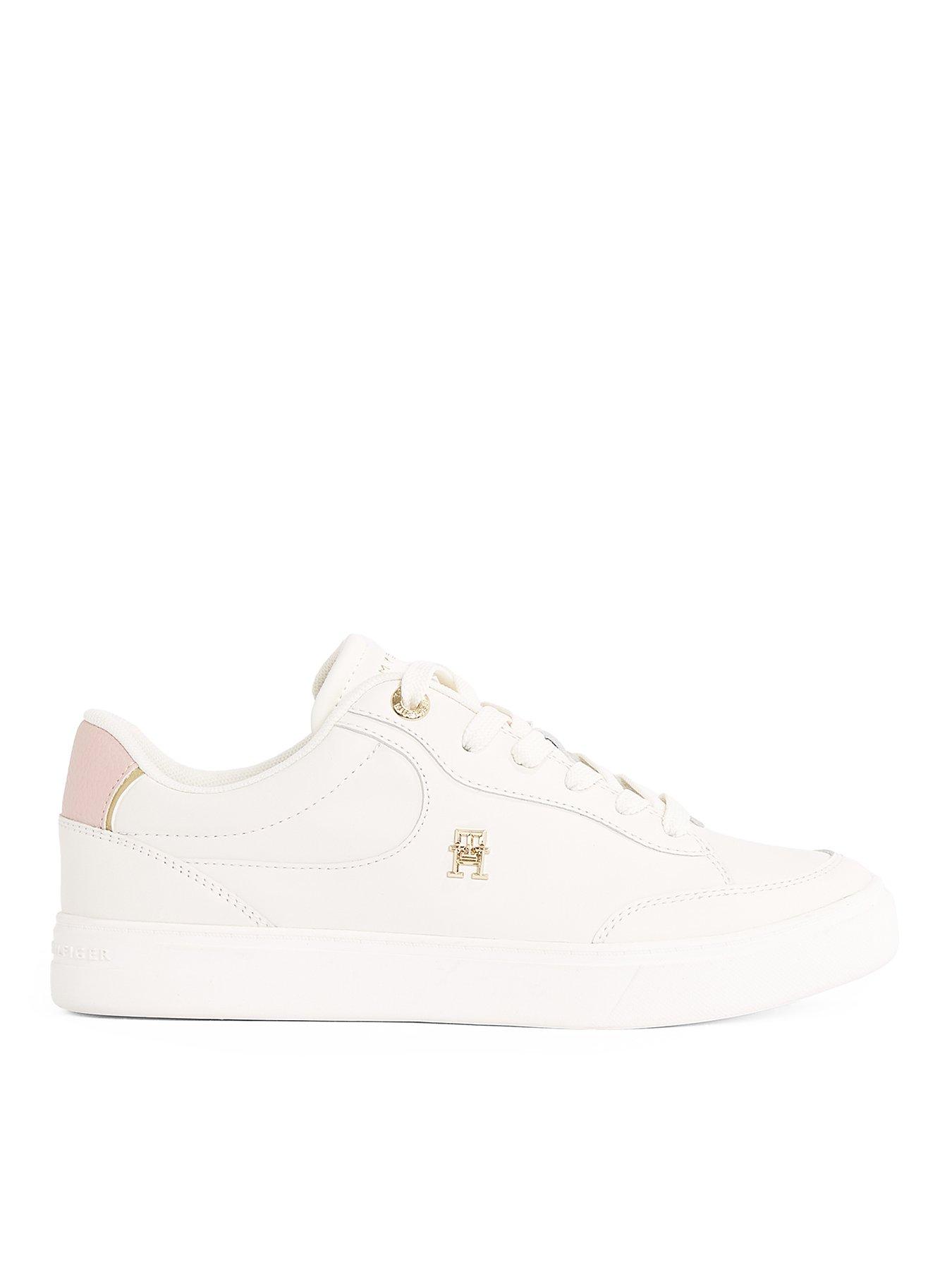 undefined Essential Court Trainers - White