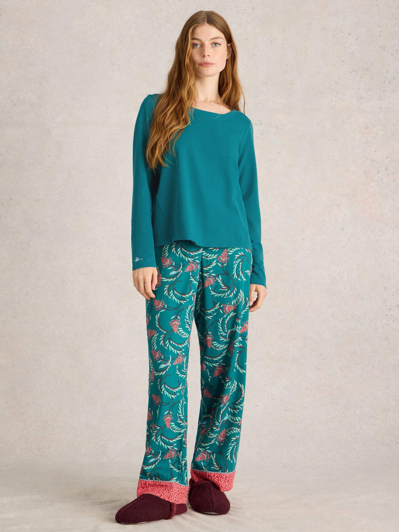 undefined Eva Jersey Pj Top - Green