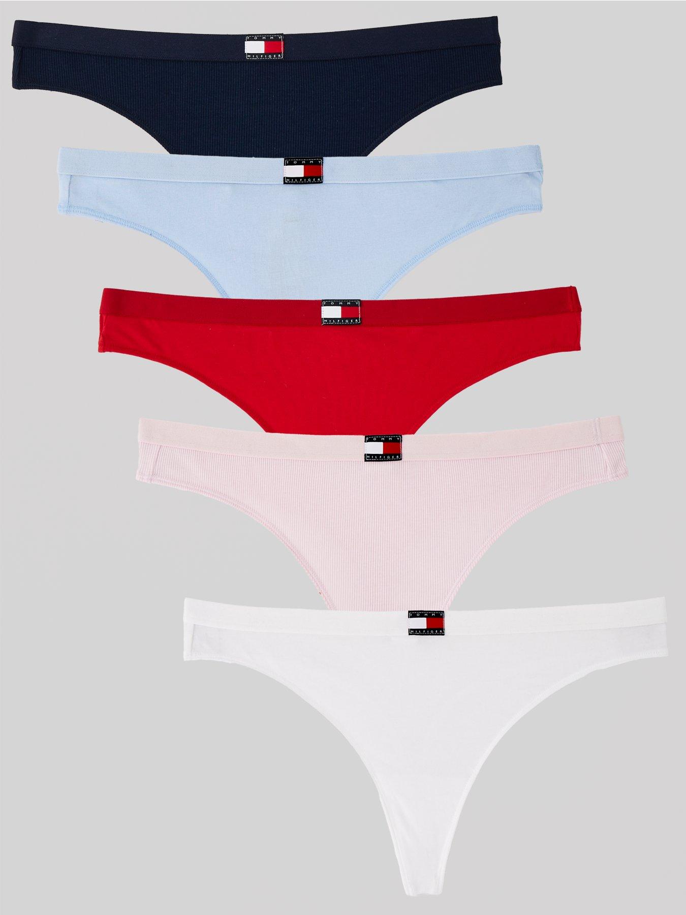 undefined 5 Pack Heritage Thong - Blue