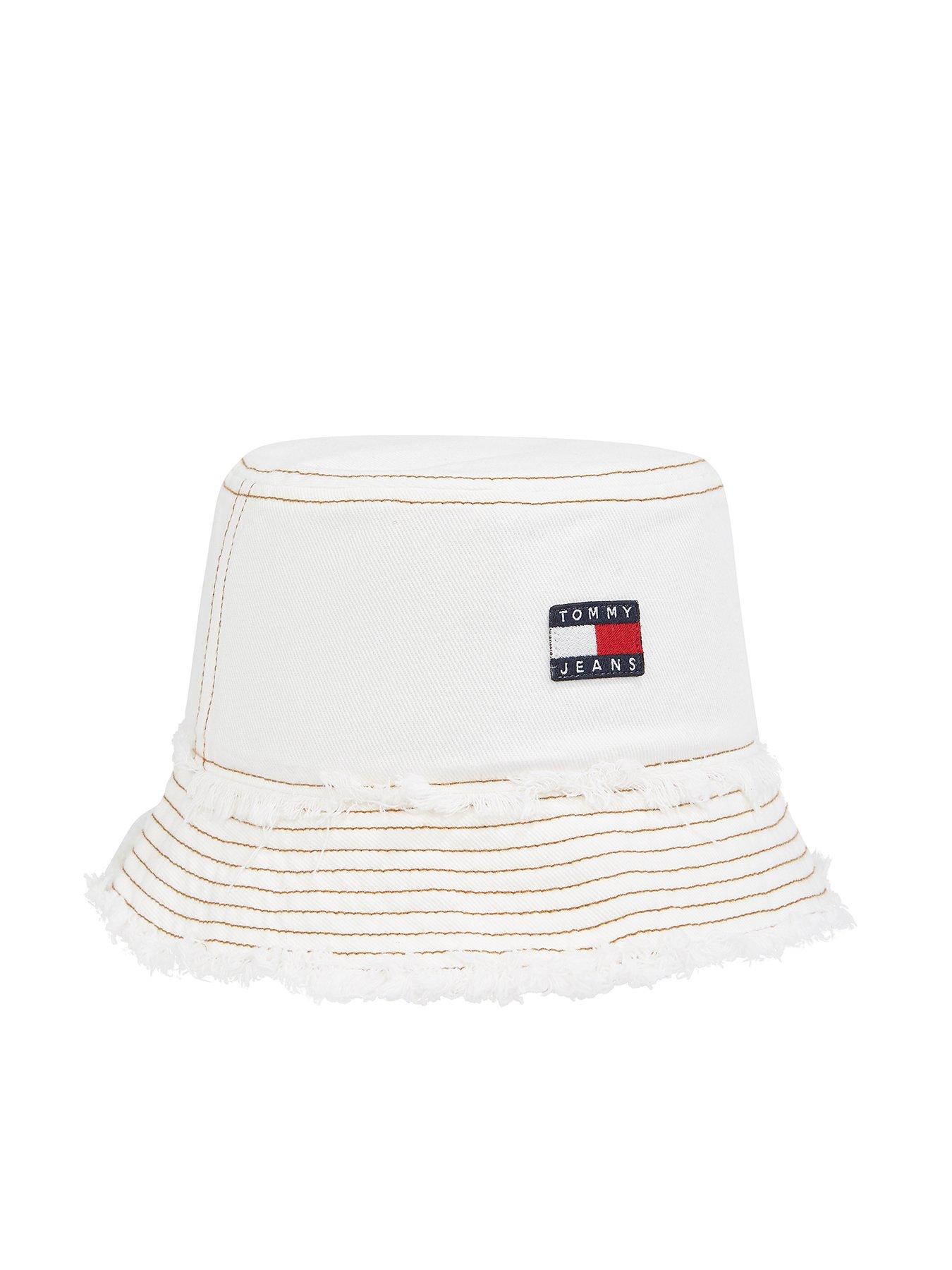 undefined Heritage Denim Bucket Bag - Cream