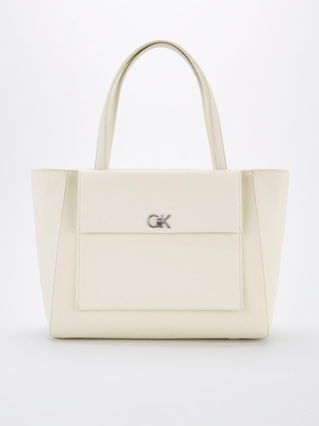 undefined Medium Shopper Tote Bag - White