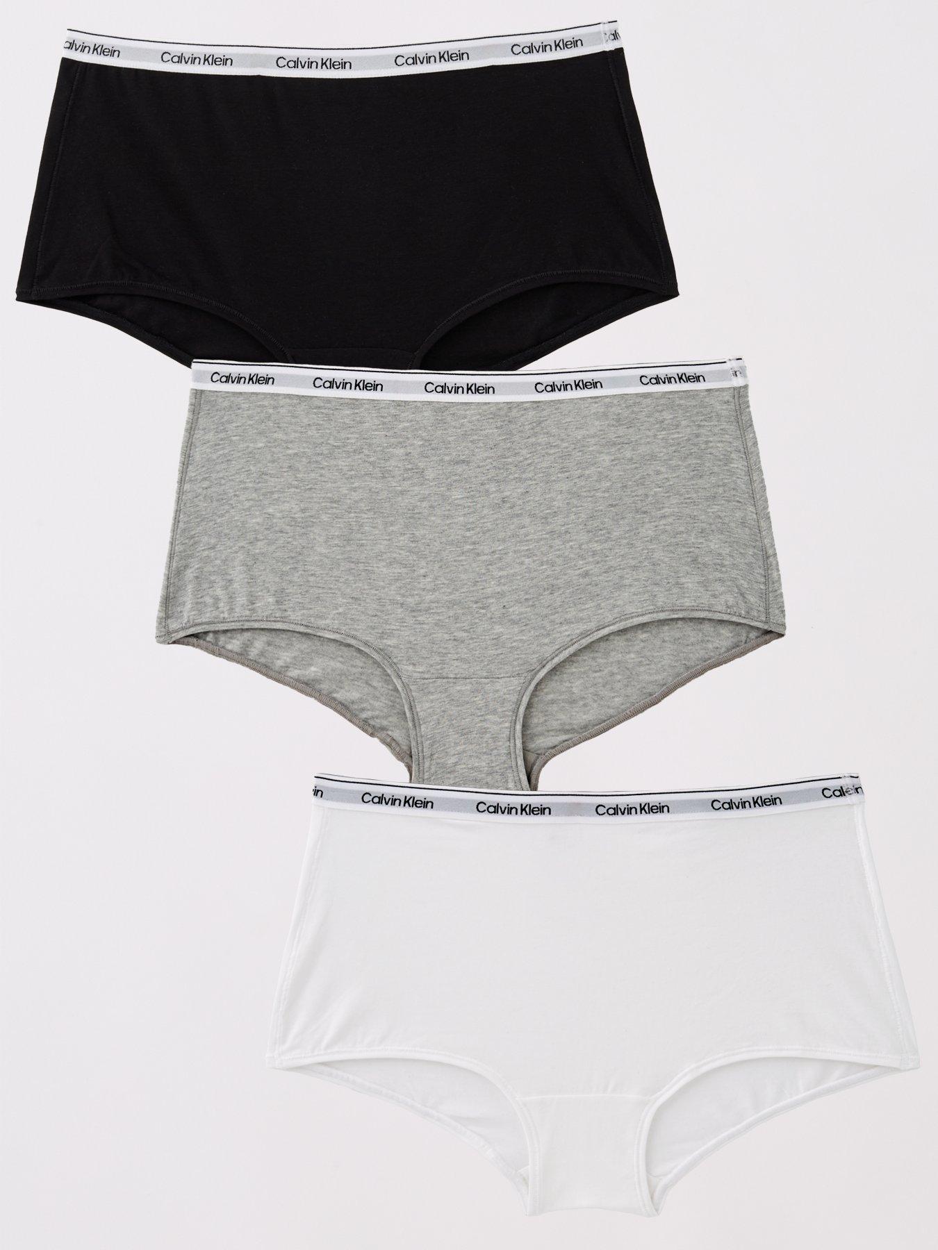 undefined 3 Pack Modern Logo Shorts - Black