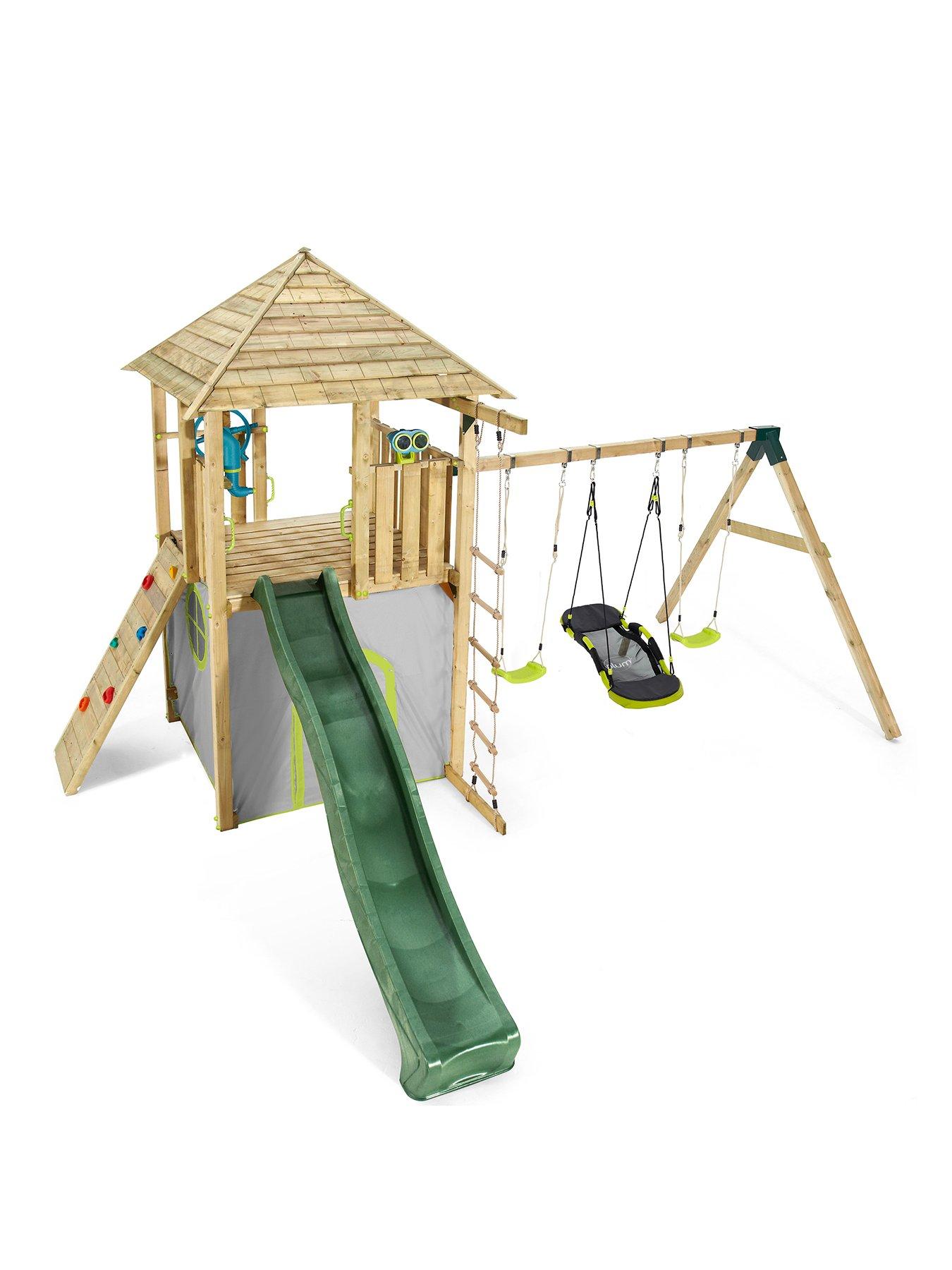 Paw patrol lookout tower climbing frame deals