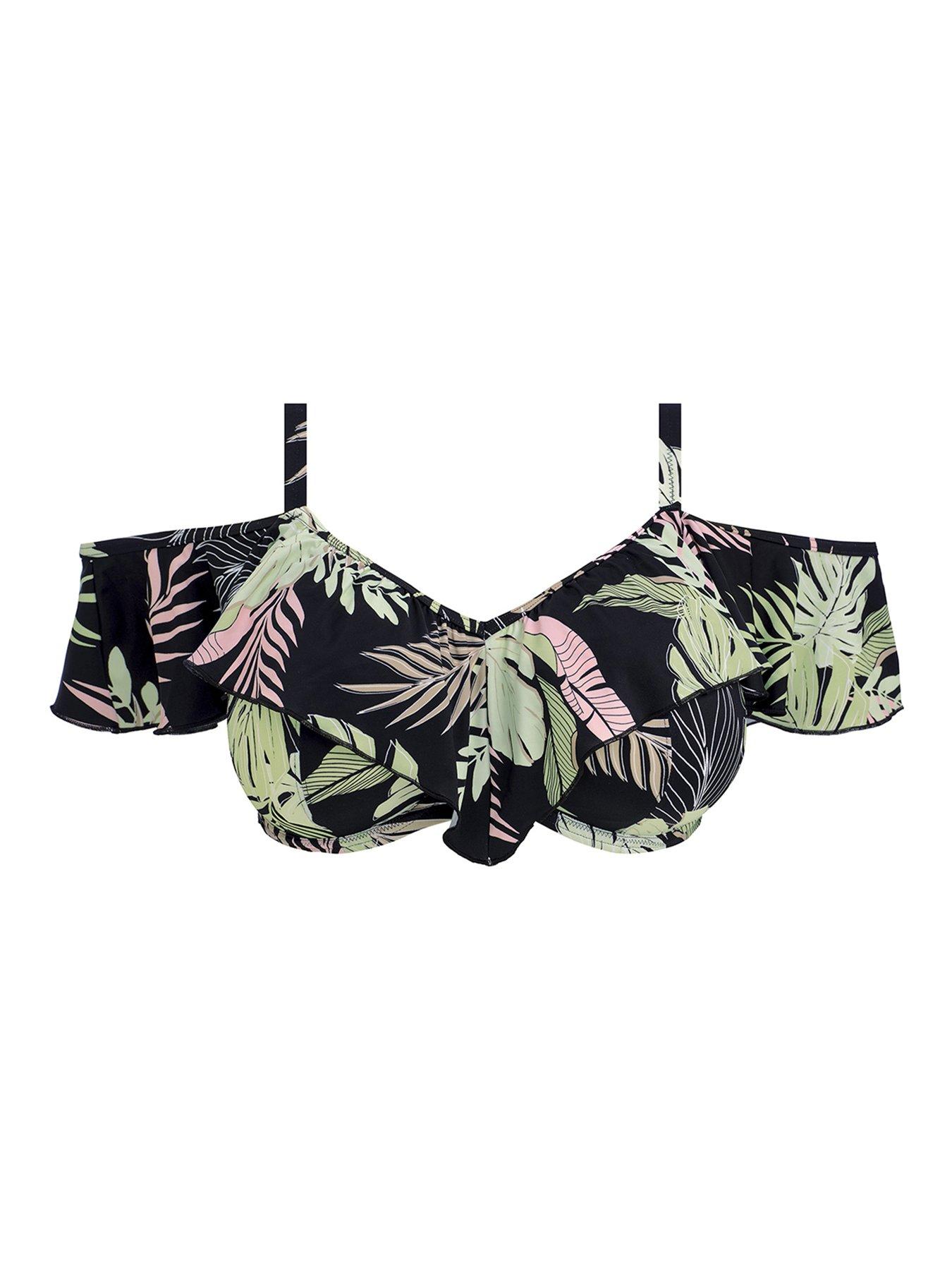 Image 4 of 4 of Elomi Tropical Retreat Underwired Bikini Top - Multi