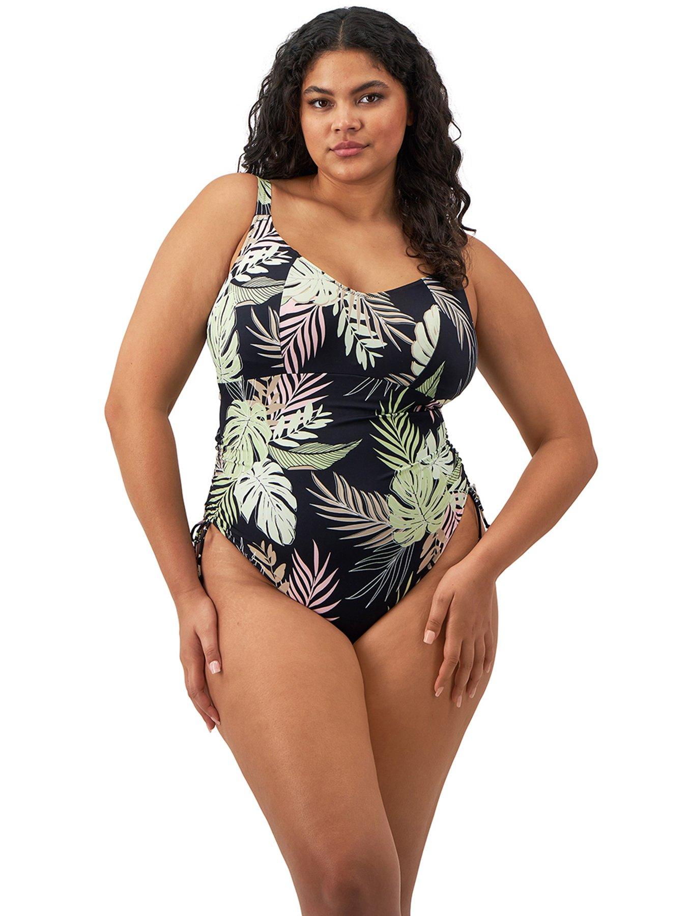 undefined Tropical Retreat Non Wired Swimsuit - Multi