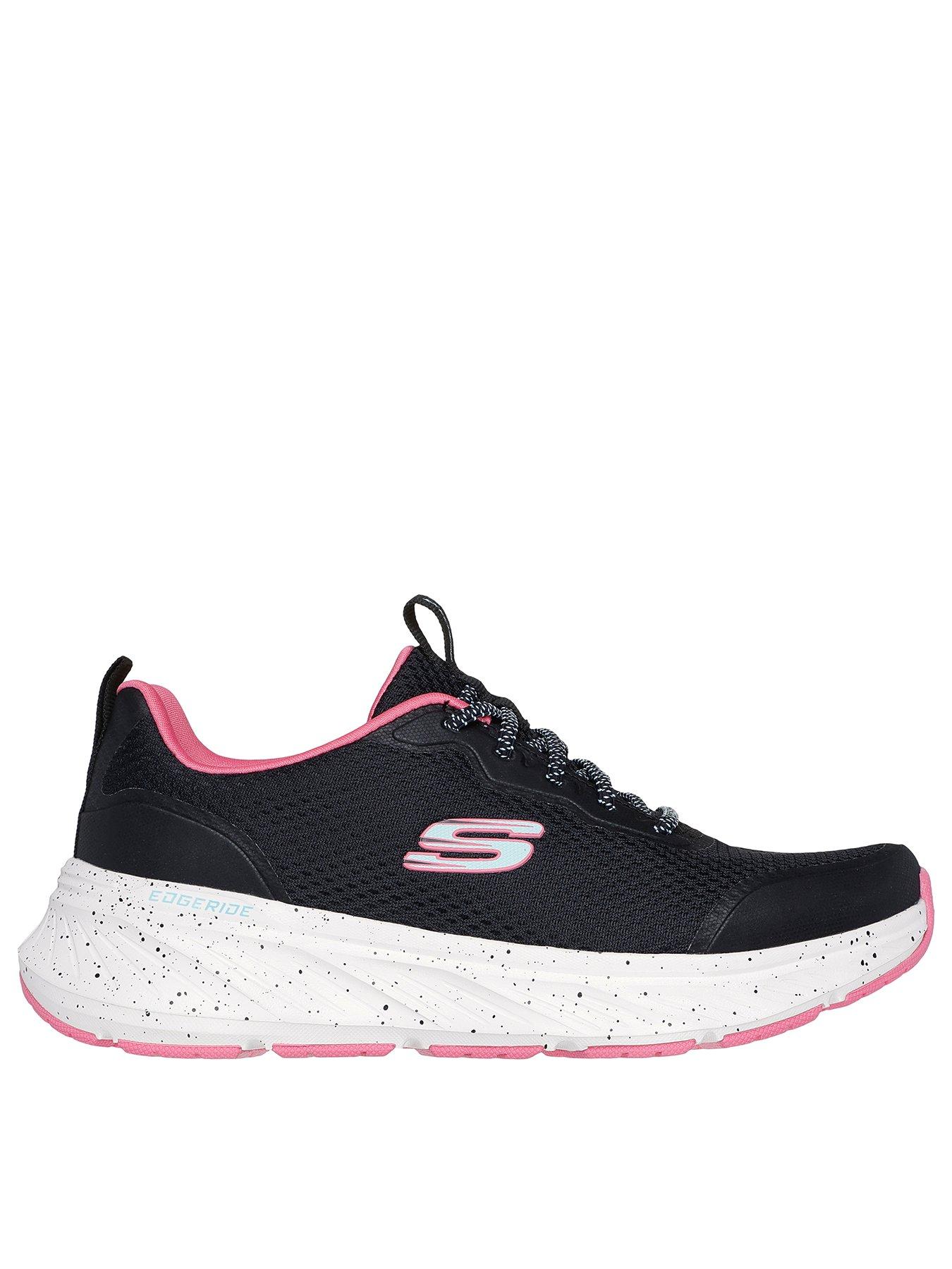 undefined Relaxed Fit Edgeride Smooth Journey Trainer - Black