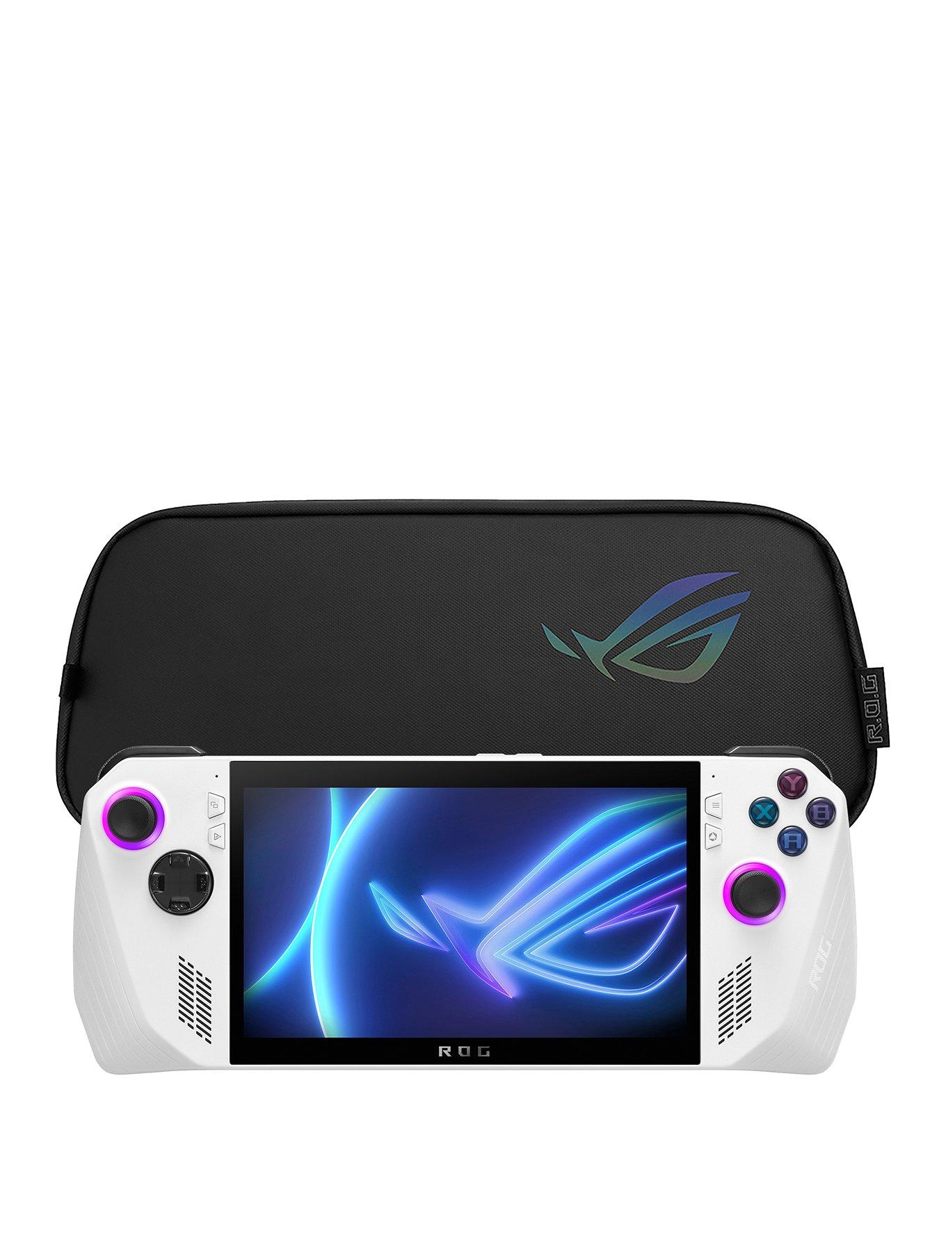 undefined ROG Ally Handheld PC Gaming Console With Case - AMD Ryzen Z1 Extreme Processor, 16GB RAM, 512GB SSD, 7in Full HD Touchscreen