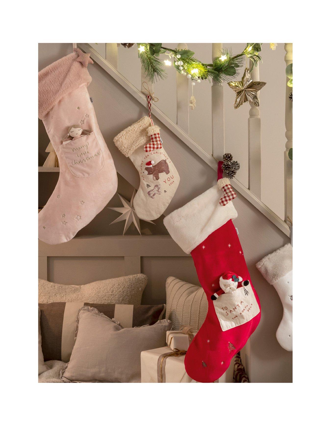 Image 3 of 3 of Mamas & Papas Small Stocking - Calico Bear 2024