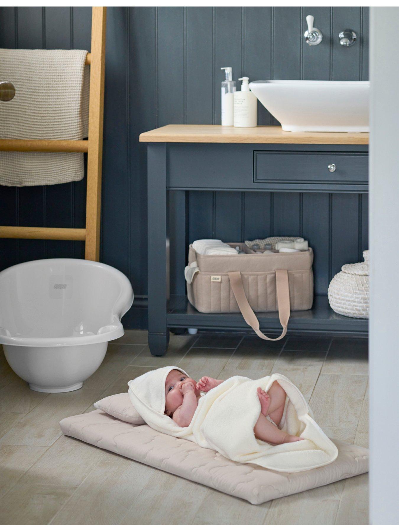 Image 7 of 7 of Mamas & Papas Nappy Caddy - Neutral Waffle