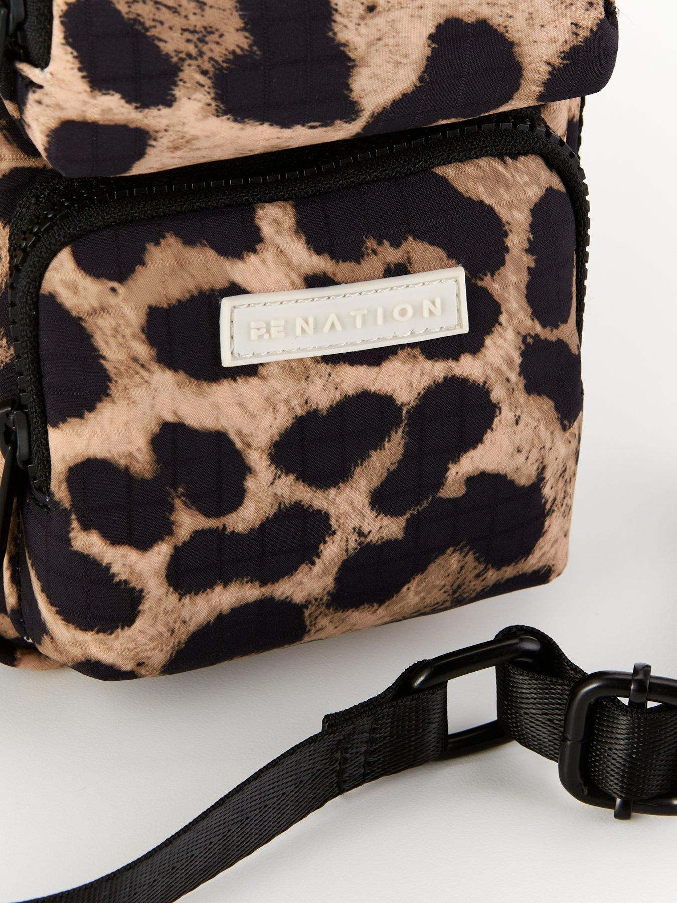 Image 4 of 5 of P.E Nation Womens Training Stella Cross Body Bag - Leopard Print