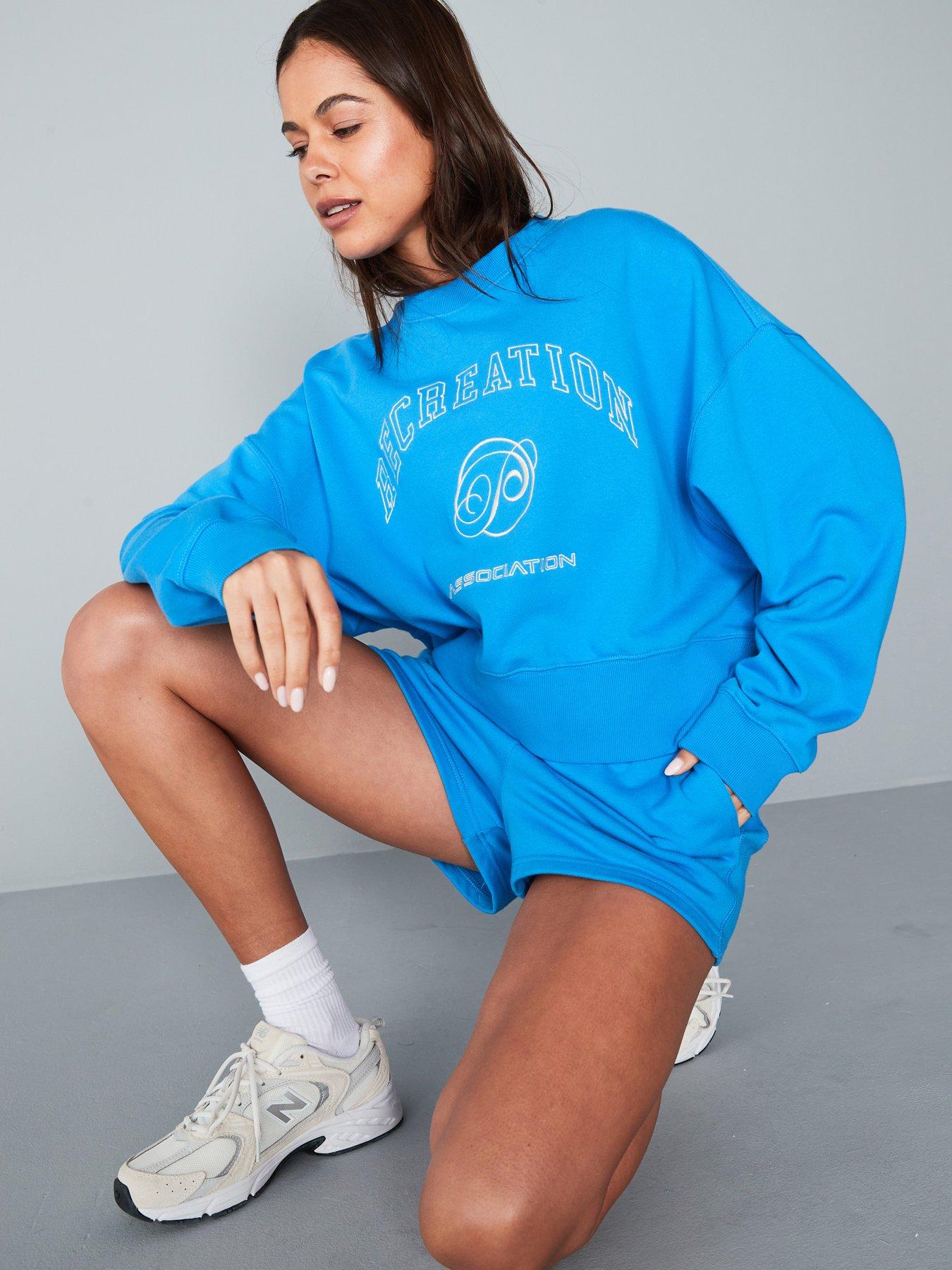 undefined Womens Training Adobe Sweat - Blue