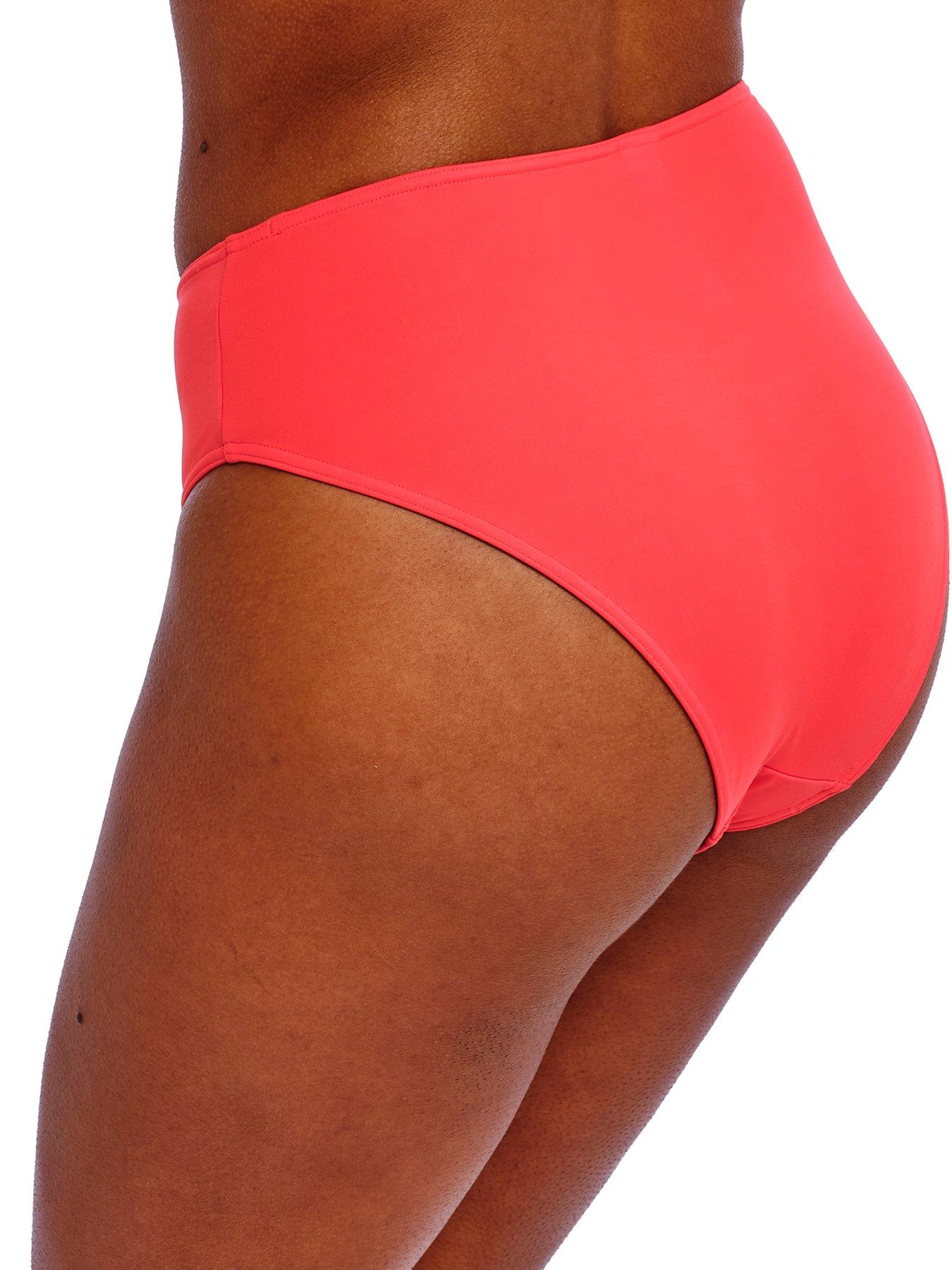 Image 3 of 3 of Freya High Waist Bikini Brief - Coral