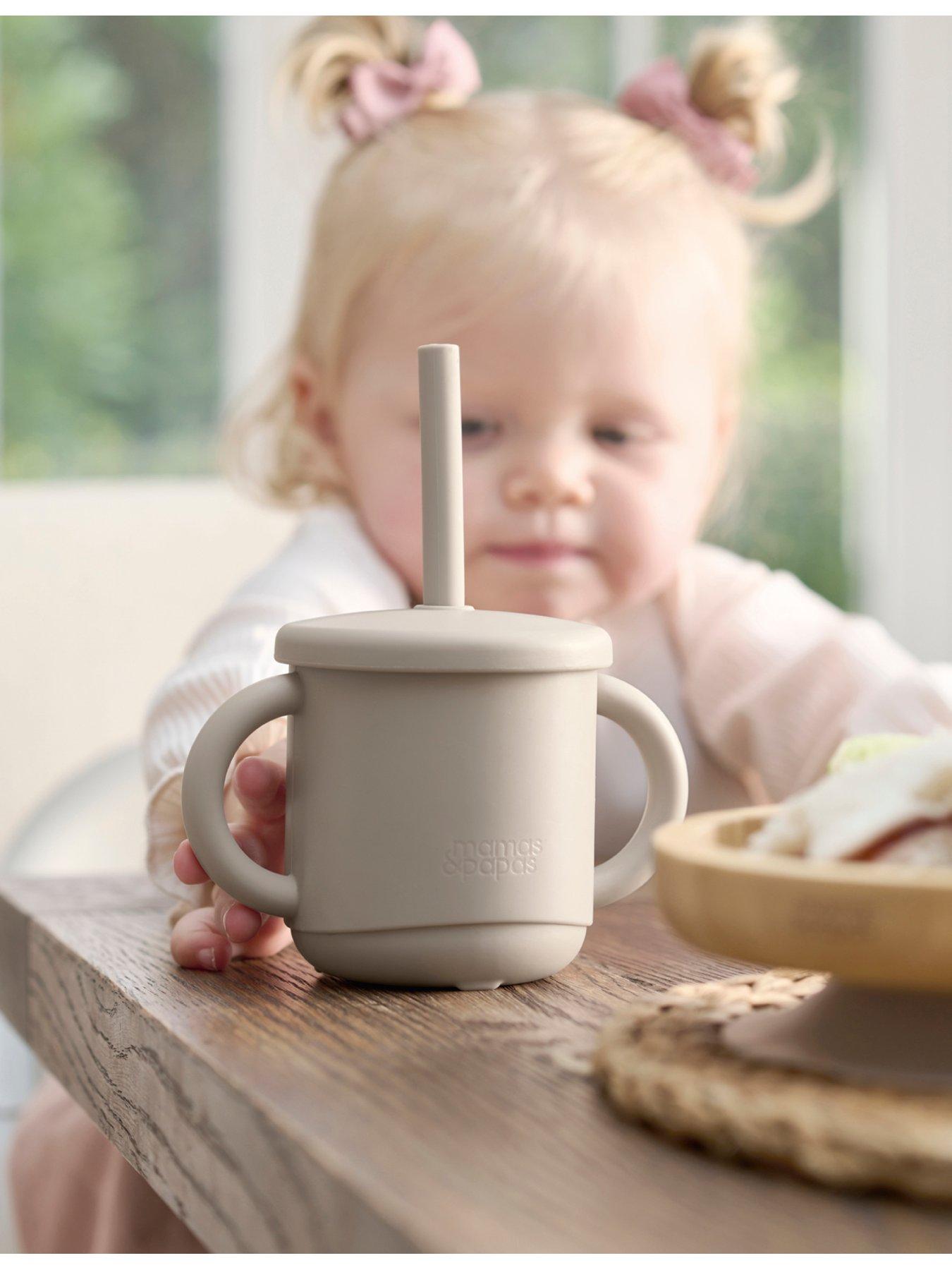 undefined Silicone Sippy Cup / Snack Pot - Truffle