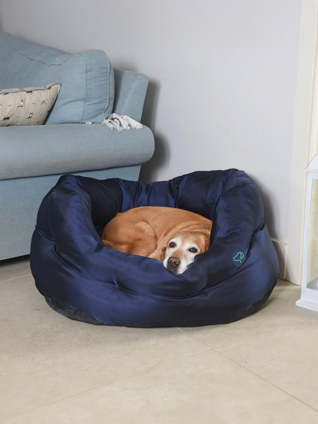 Product photograph of Zoon Uber-activ Oval Bed -blue - Medium from very.co.uk