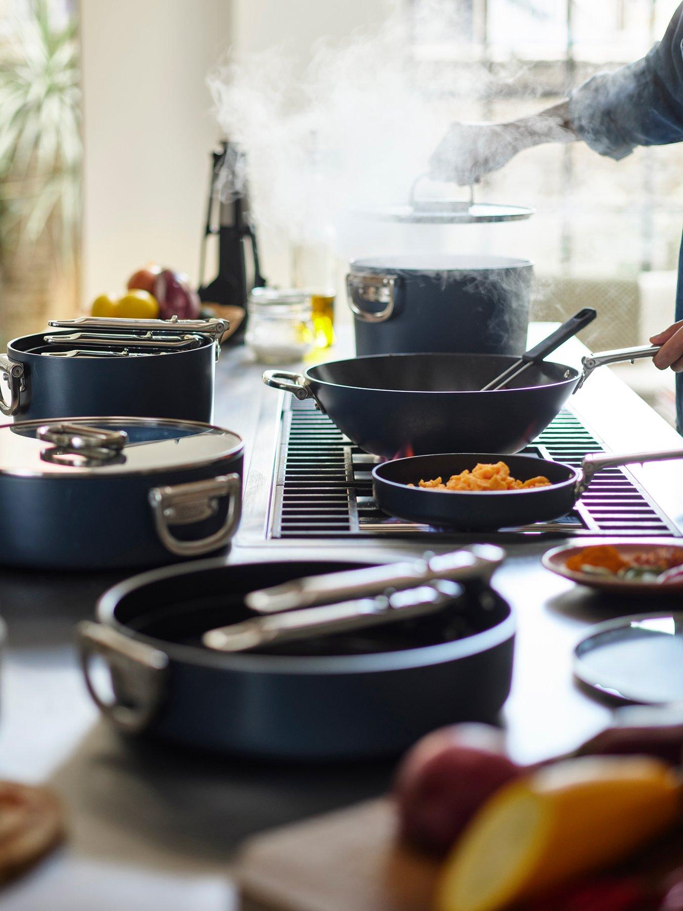 Image 1 of 7 of Joseph Joseph Space 3pc (6pc) N/s Saucepan Set