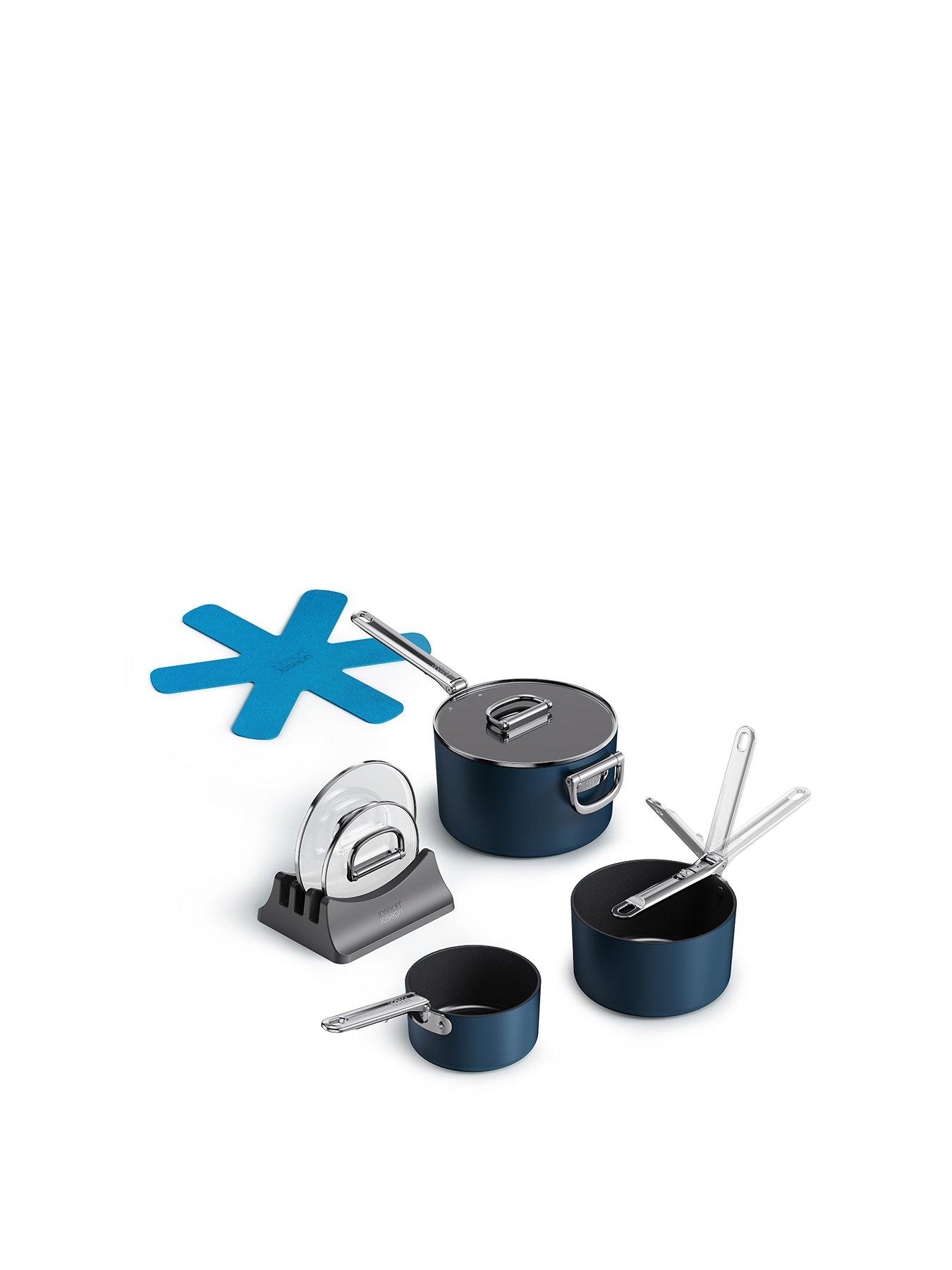Image 2 of 7 of Joseph Joseph Space 3pc (6pc) N/s Saucepan Set