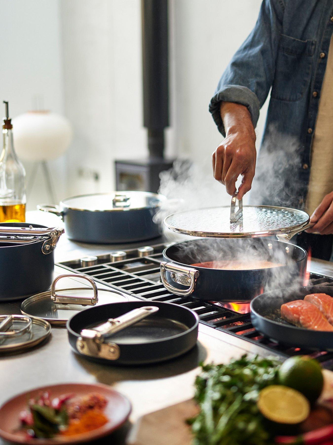 Product photograph of Joseph Joseph Space 6pc N S Cookware Set from very.co.uk