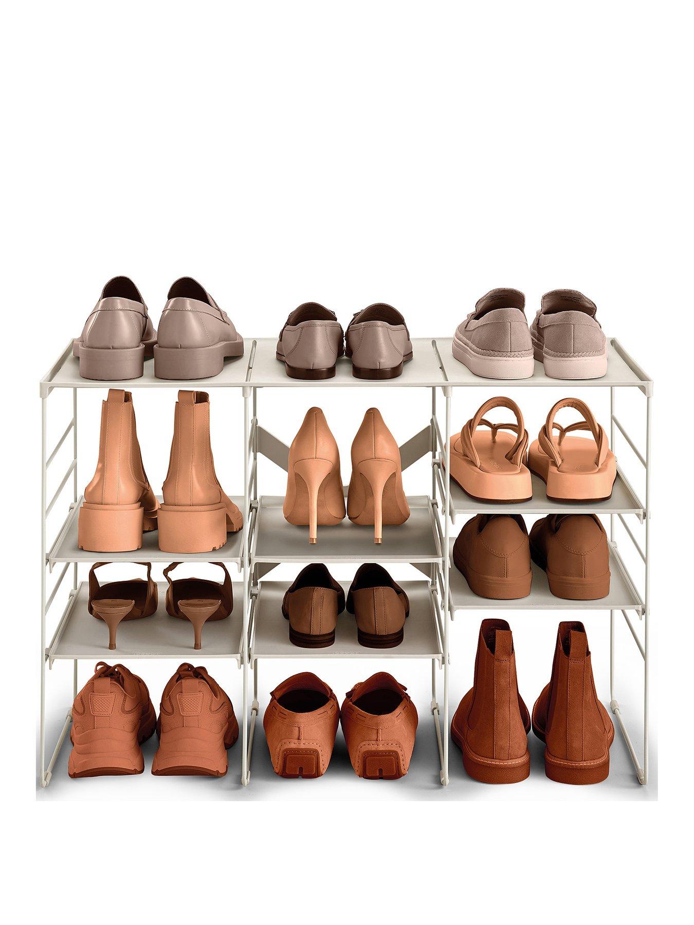 undefined Level Plus Adjustable Shoe Rack - Triple
