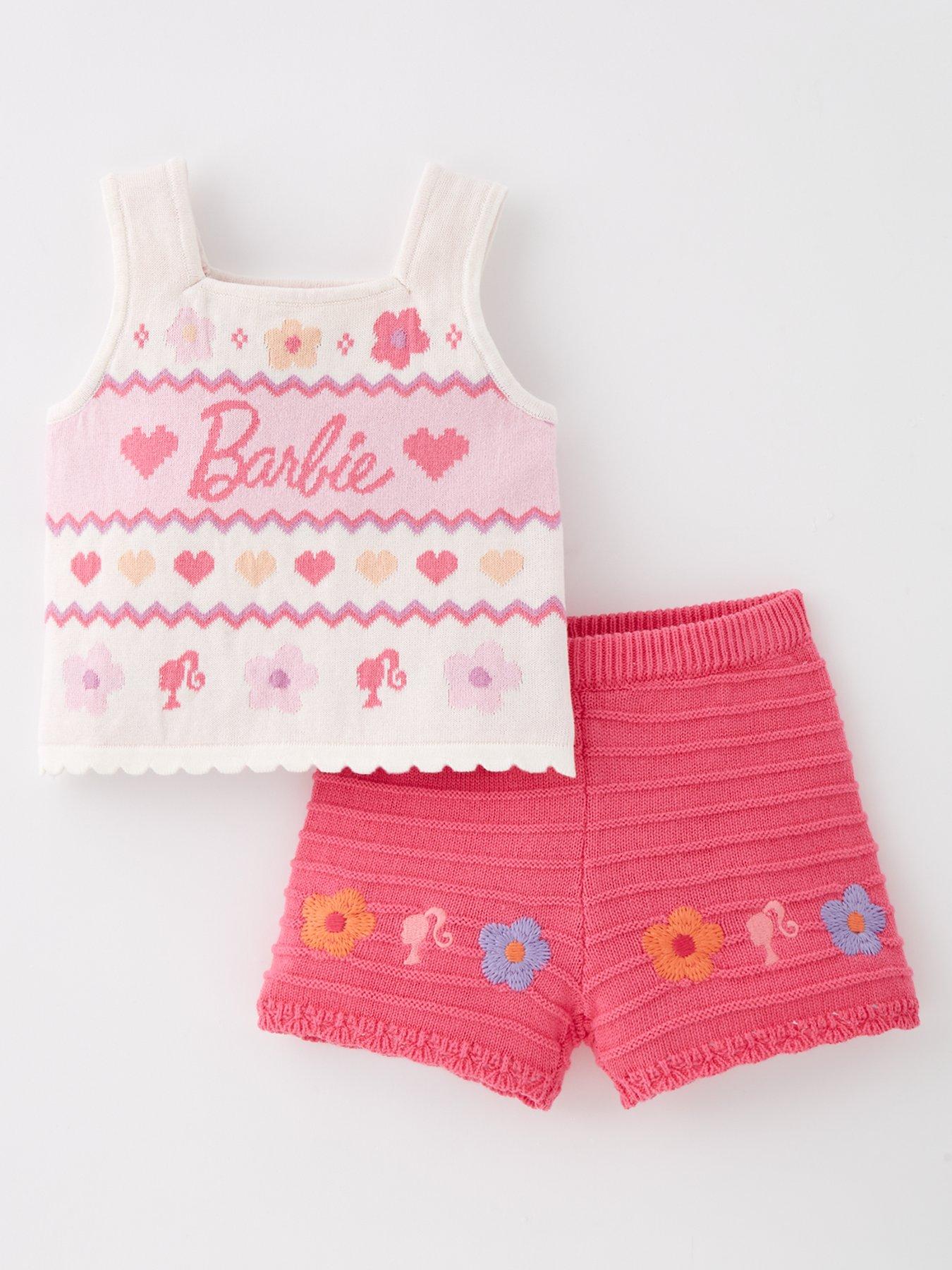 undefined Knitted 2 Piece Short Set - Multi