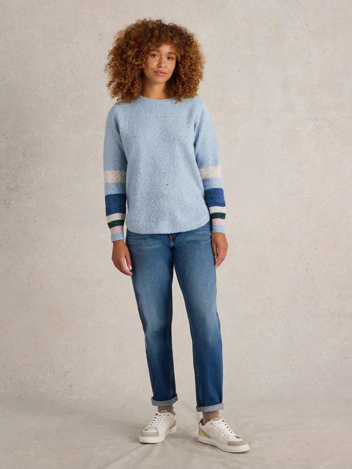 Image 3 of 6 of White Stuff Talia Nep Jumper - Blue