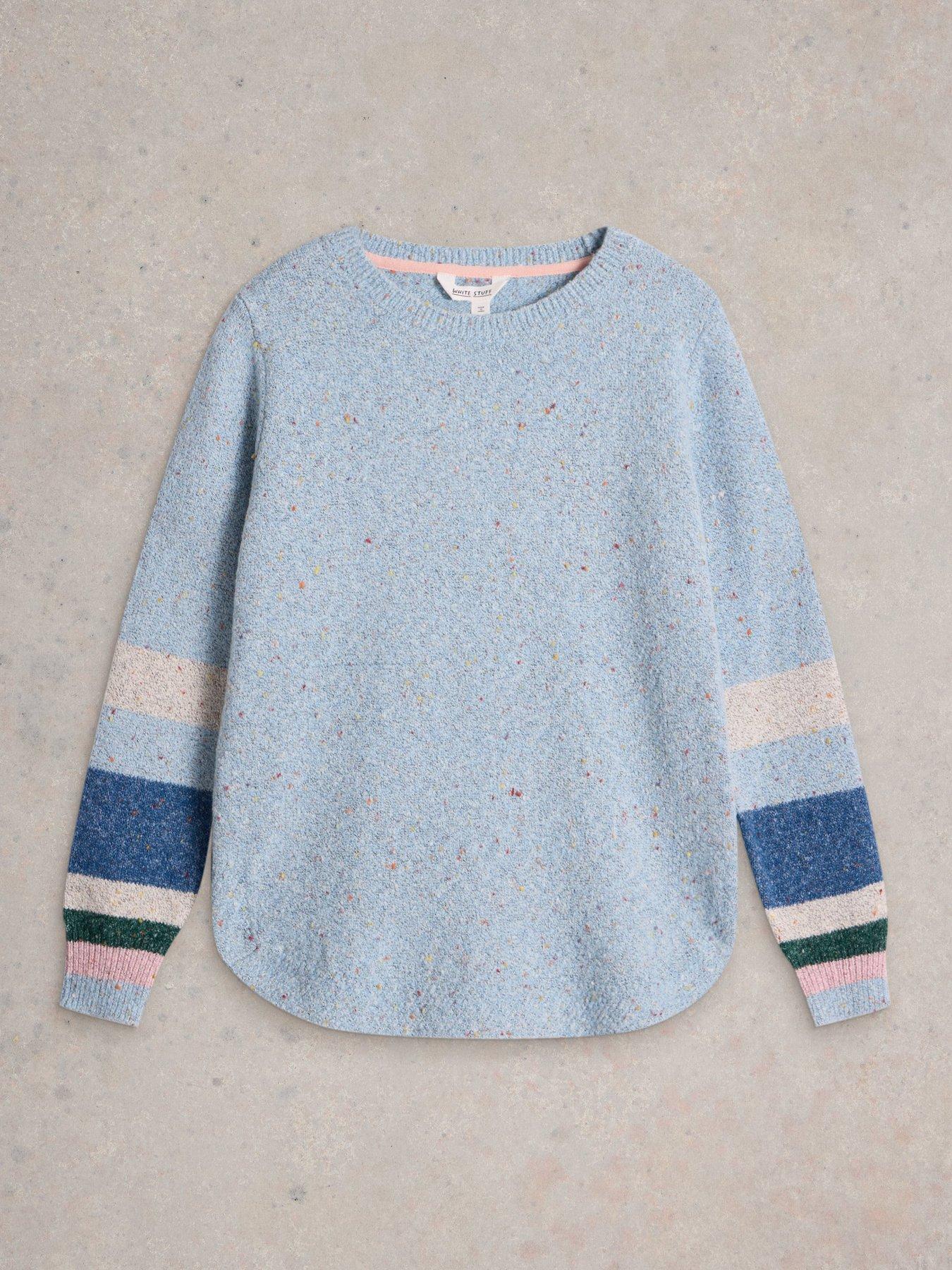 Image 4 of 6 of White Stuff Talia Nep Jumper - Blue