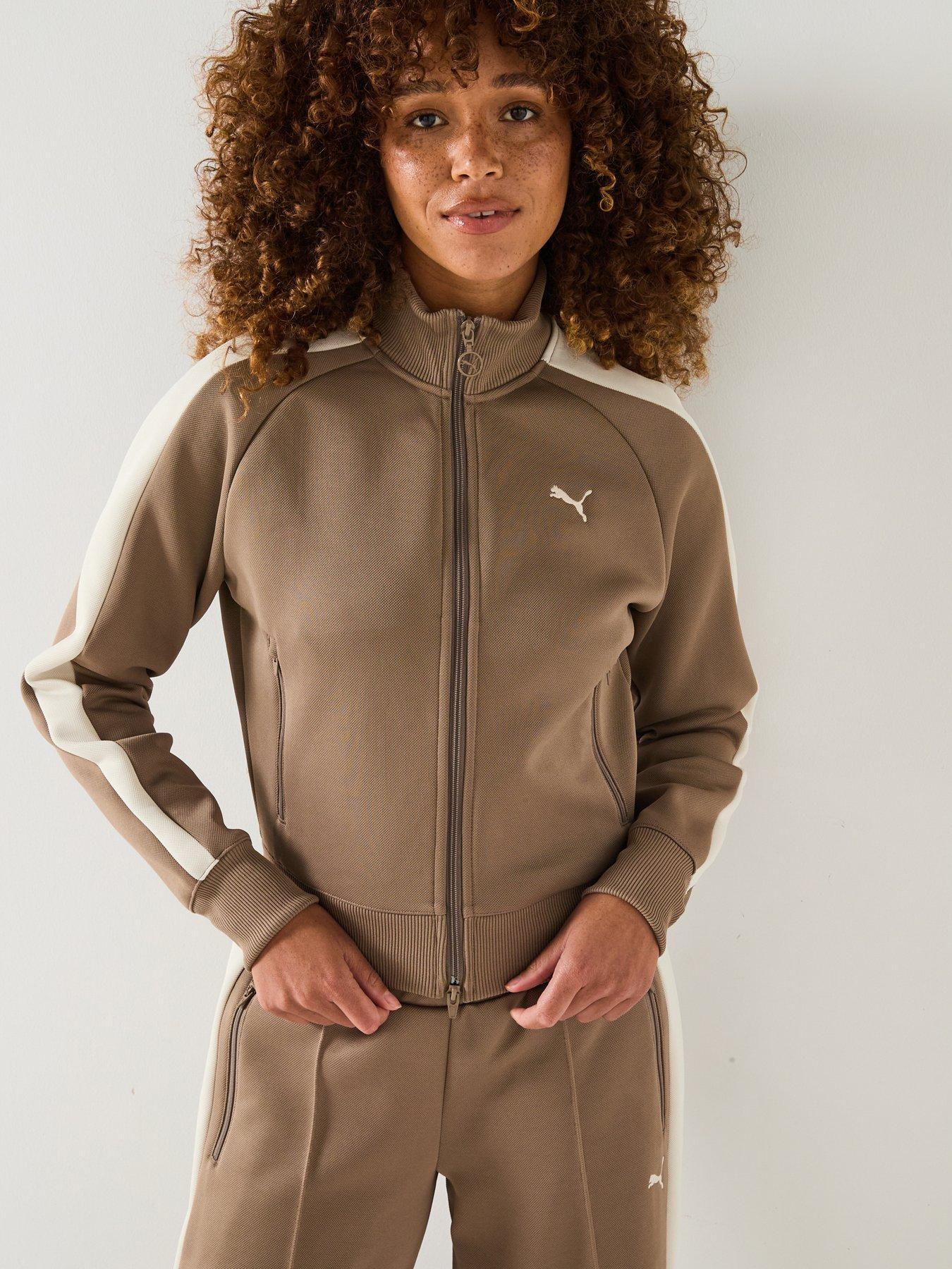 undefined Womens T7 Always On Track Jacket - Totally Taupe
