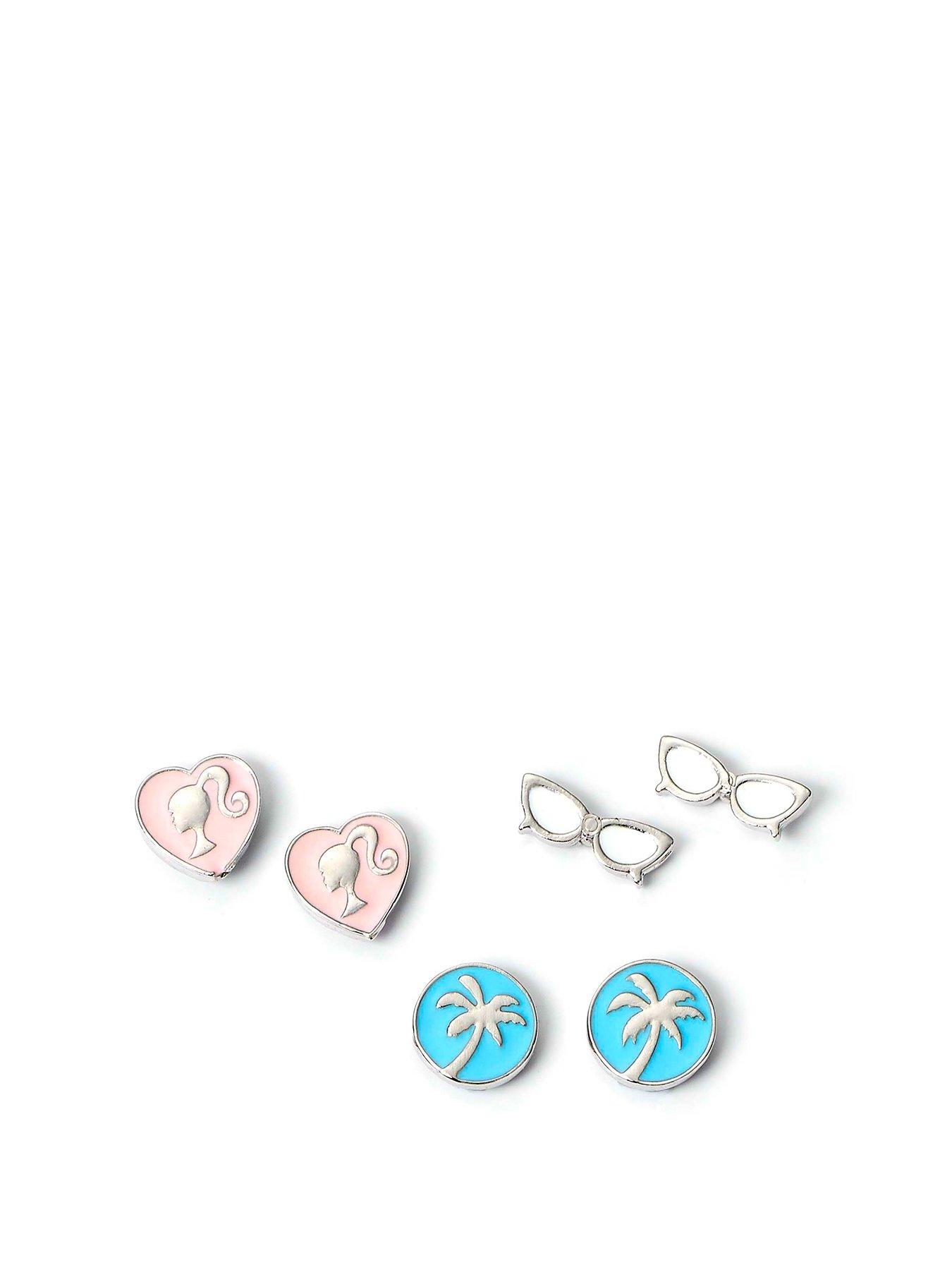 Barbie Set of Three Classic Stud Earrings