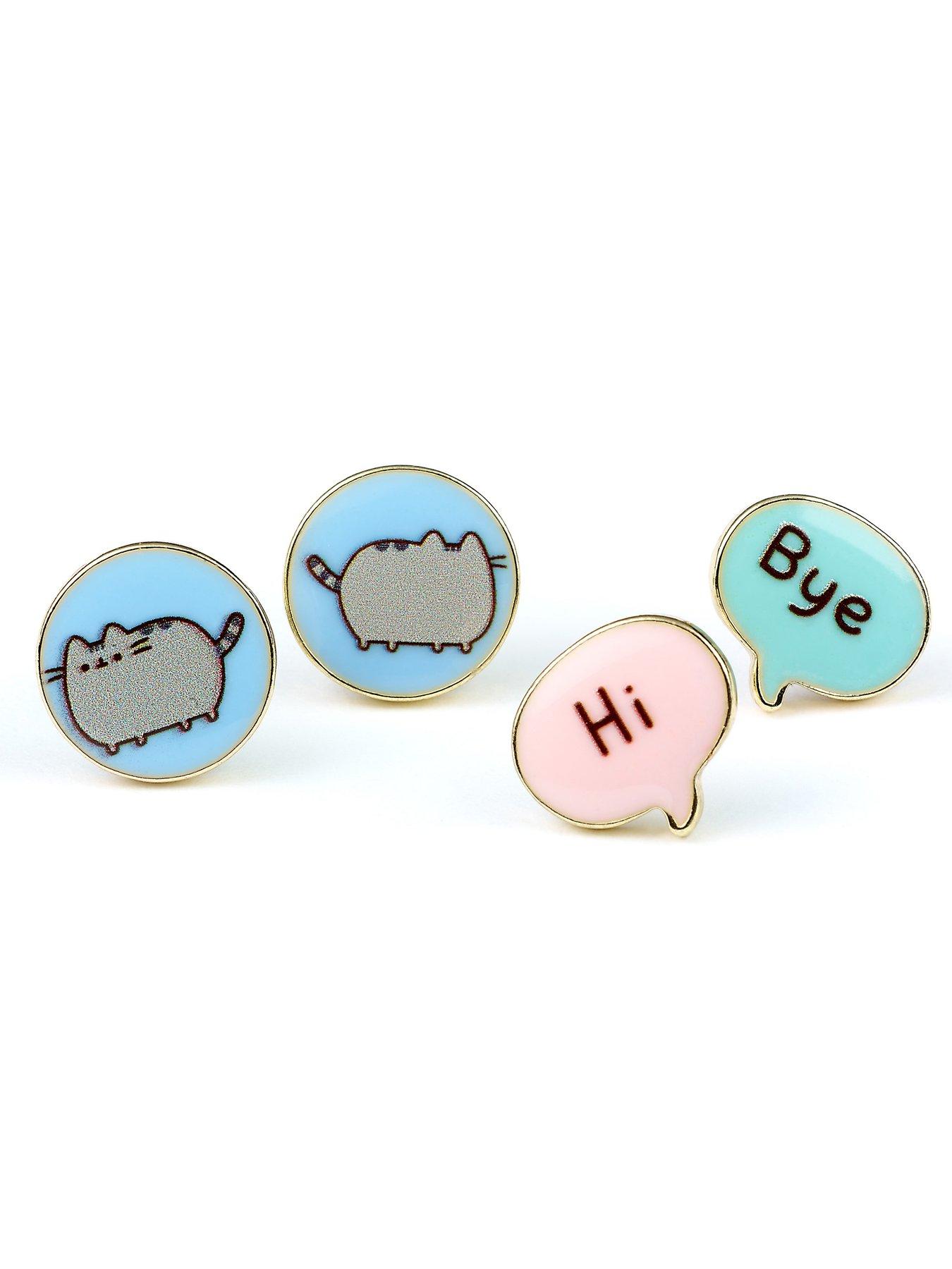 Pusheen hi bye sweatshirt deals